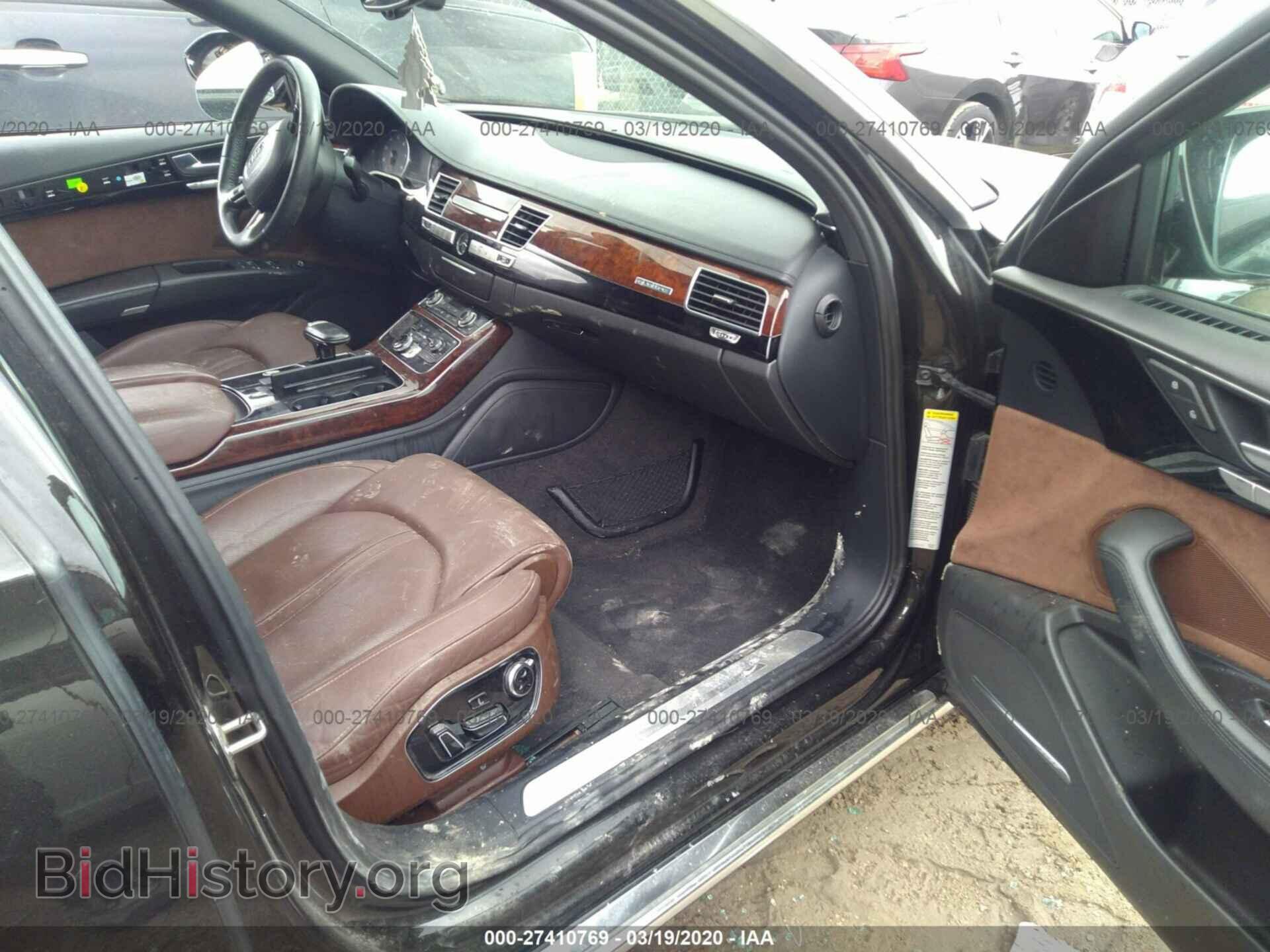 2013 AUDI A8 - VIN: WAURGAFD2DN003247 - Photo 5