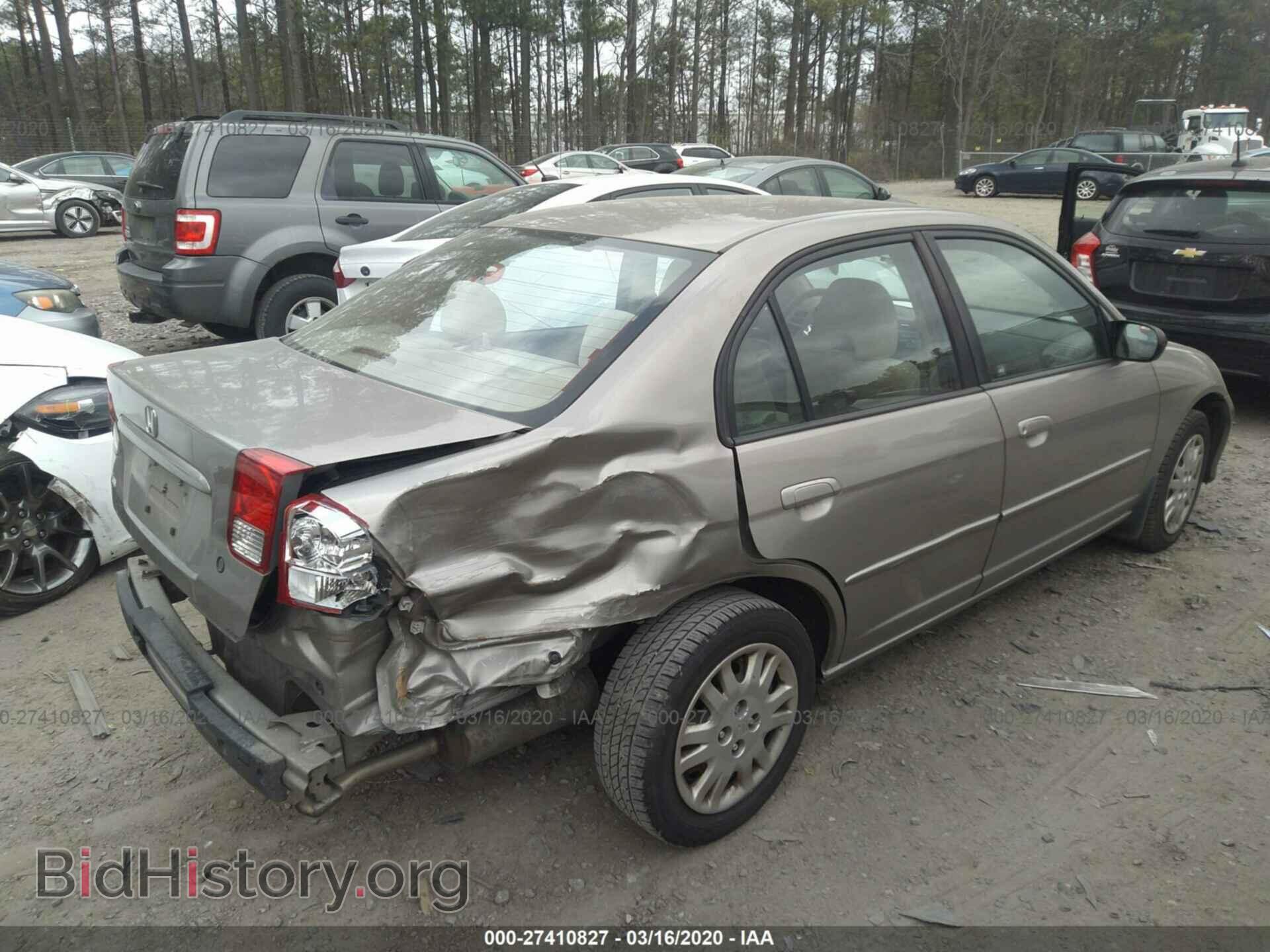 2005 HONDA CIVIC - VIN: 2HGES16625H524286 - Фото 4