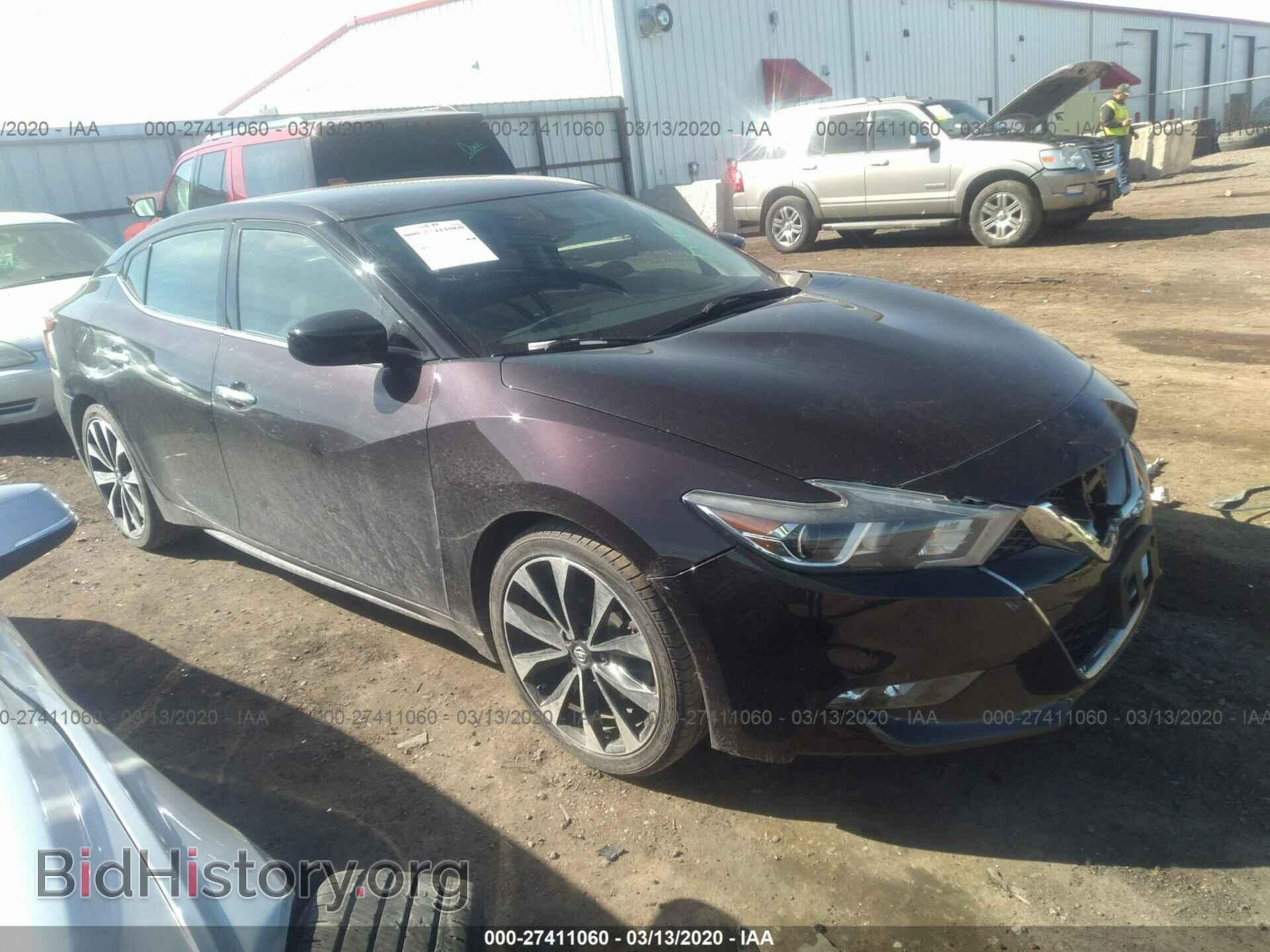 Фотография 1N4AA6AP0GC406553 - NISSAN MAXIMA 2016