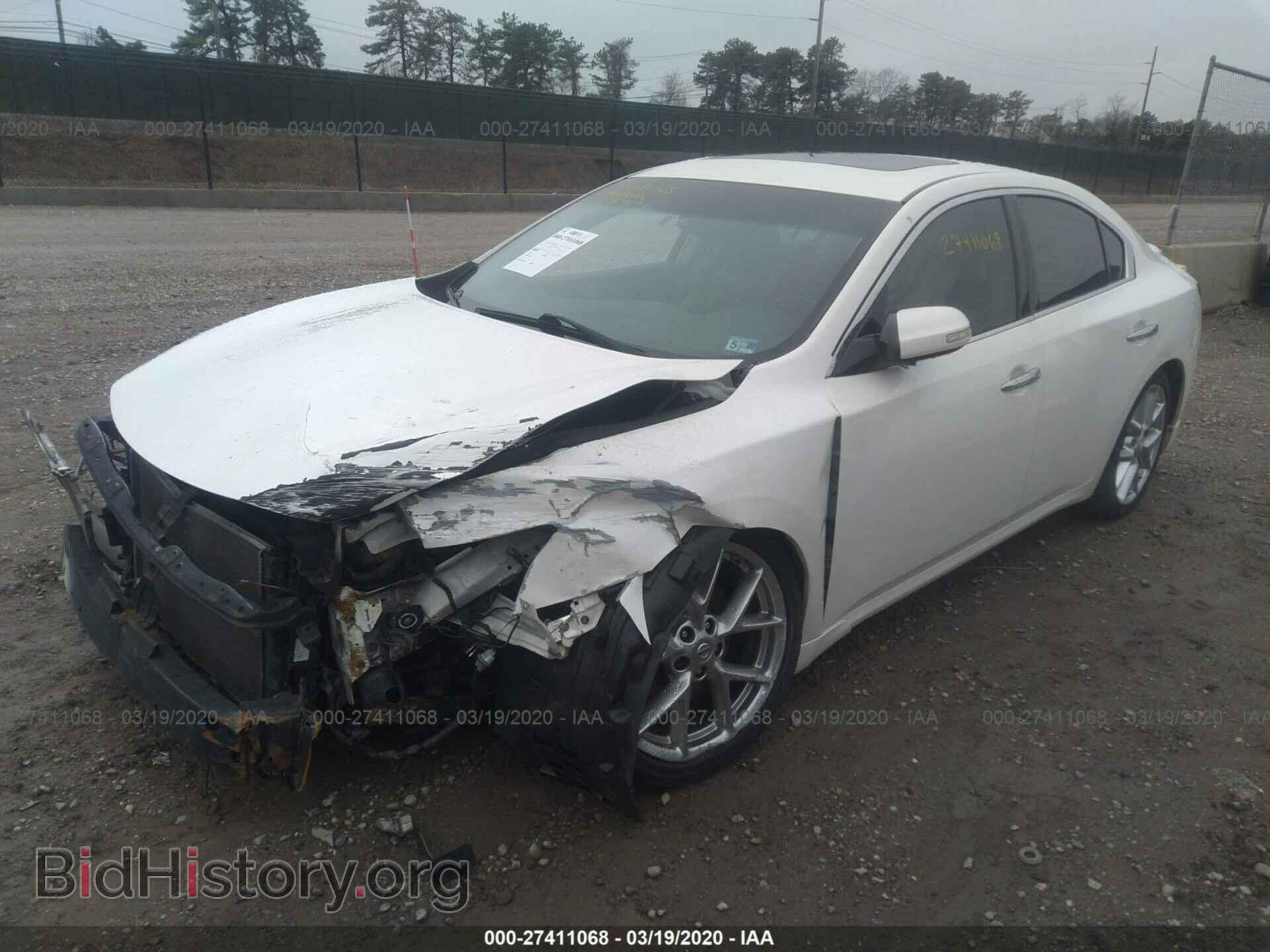 2011 NISSAN MAXIMA - VIN: 1N4AA5APXBC856214 - Фото 2