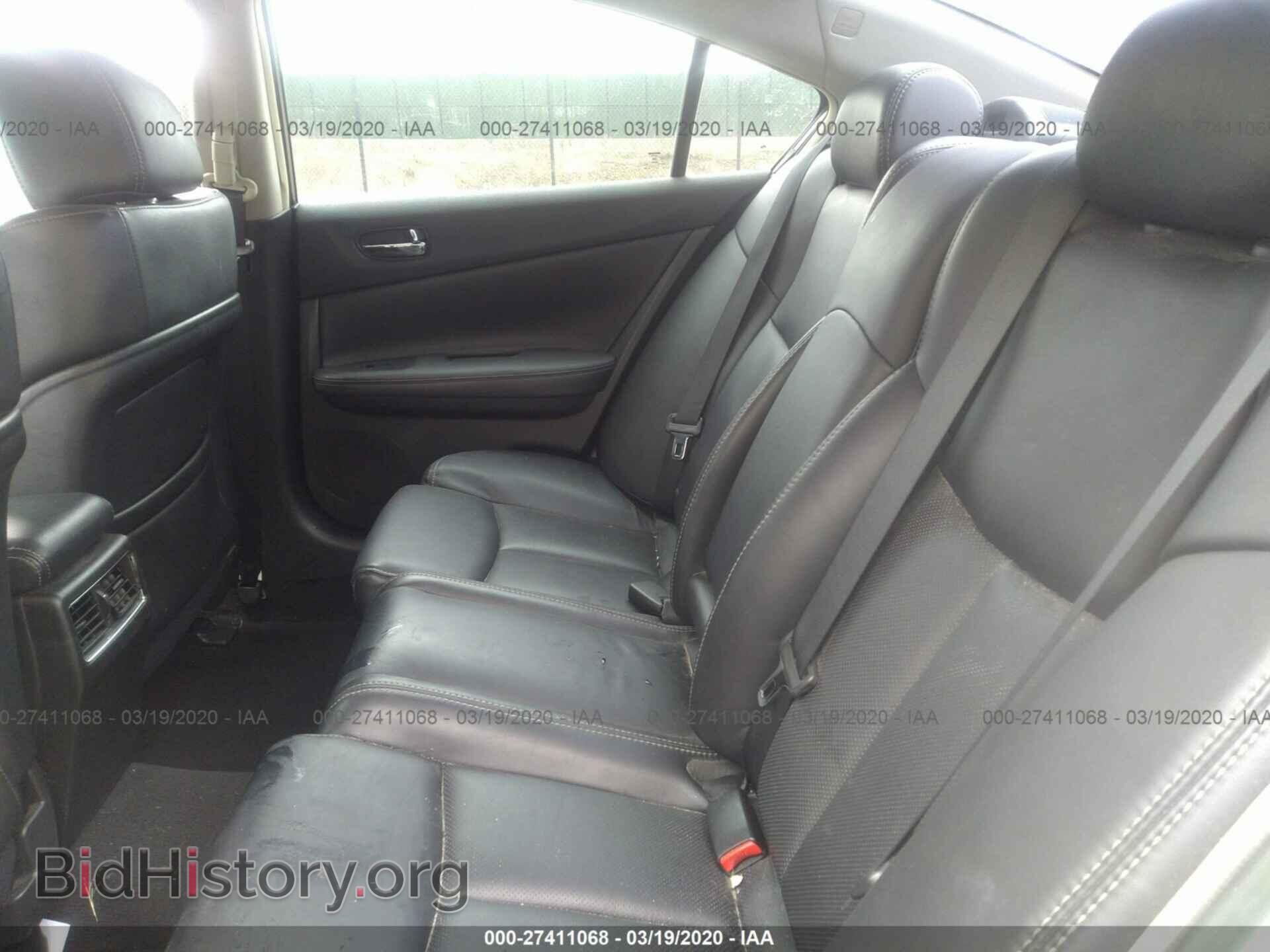2011 NISSAN MAXIMA - VIN: 1N4AA5APXBC856214 - Фото 8