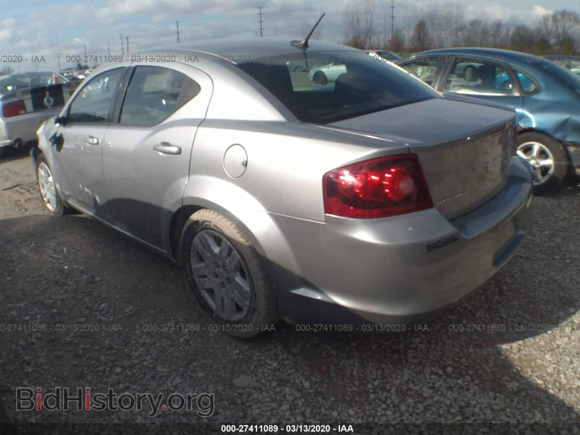 2014 DODGE AVENGER - VIN: 1C3CDZAB1EN161199 - Фото 3