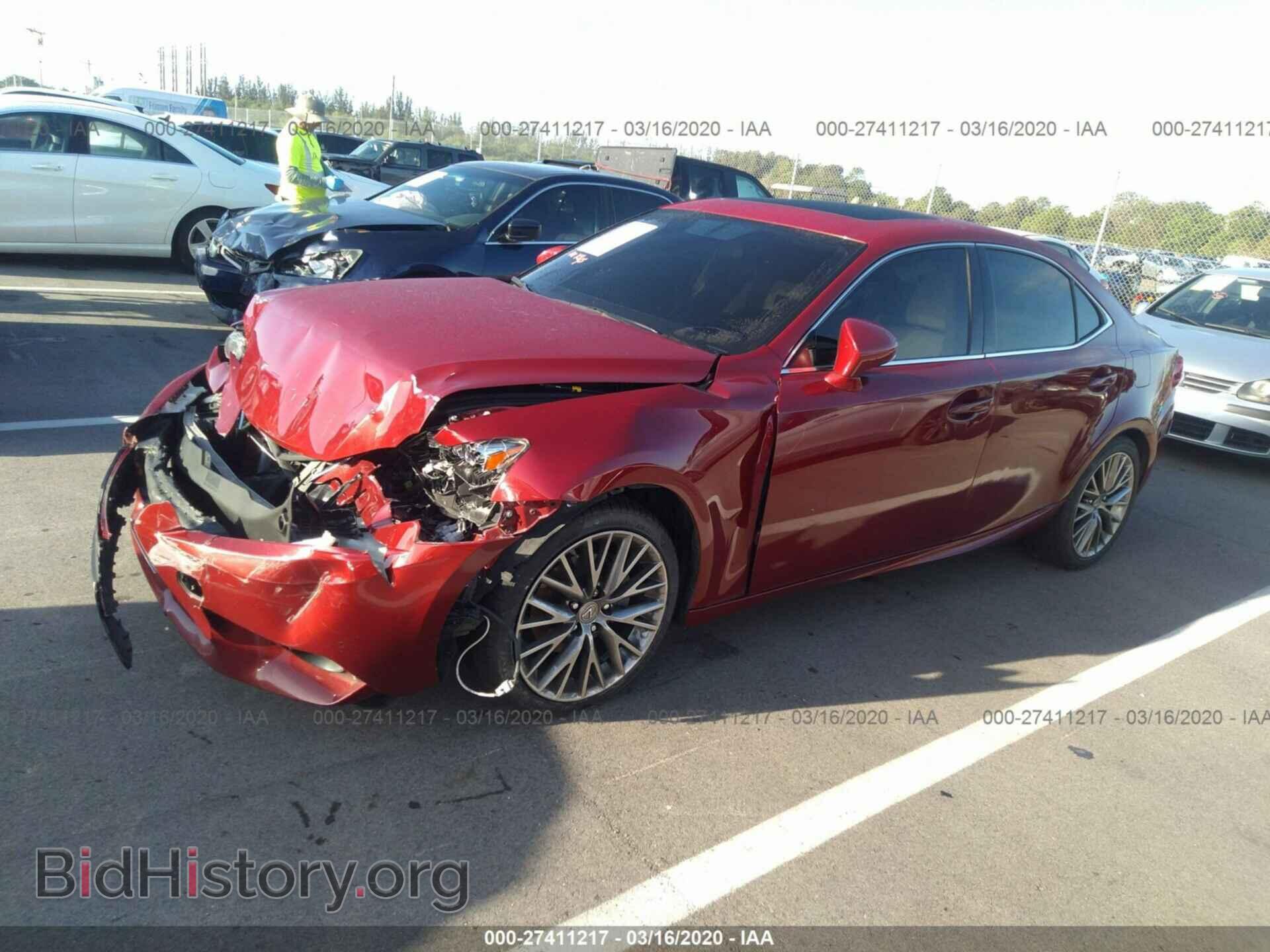 2014 LEXUS IS 250 - VIN: JTHBF1D29E5040479 - Фото 2