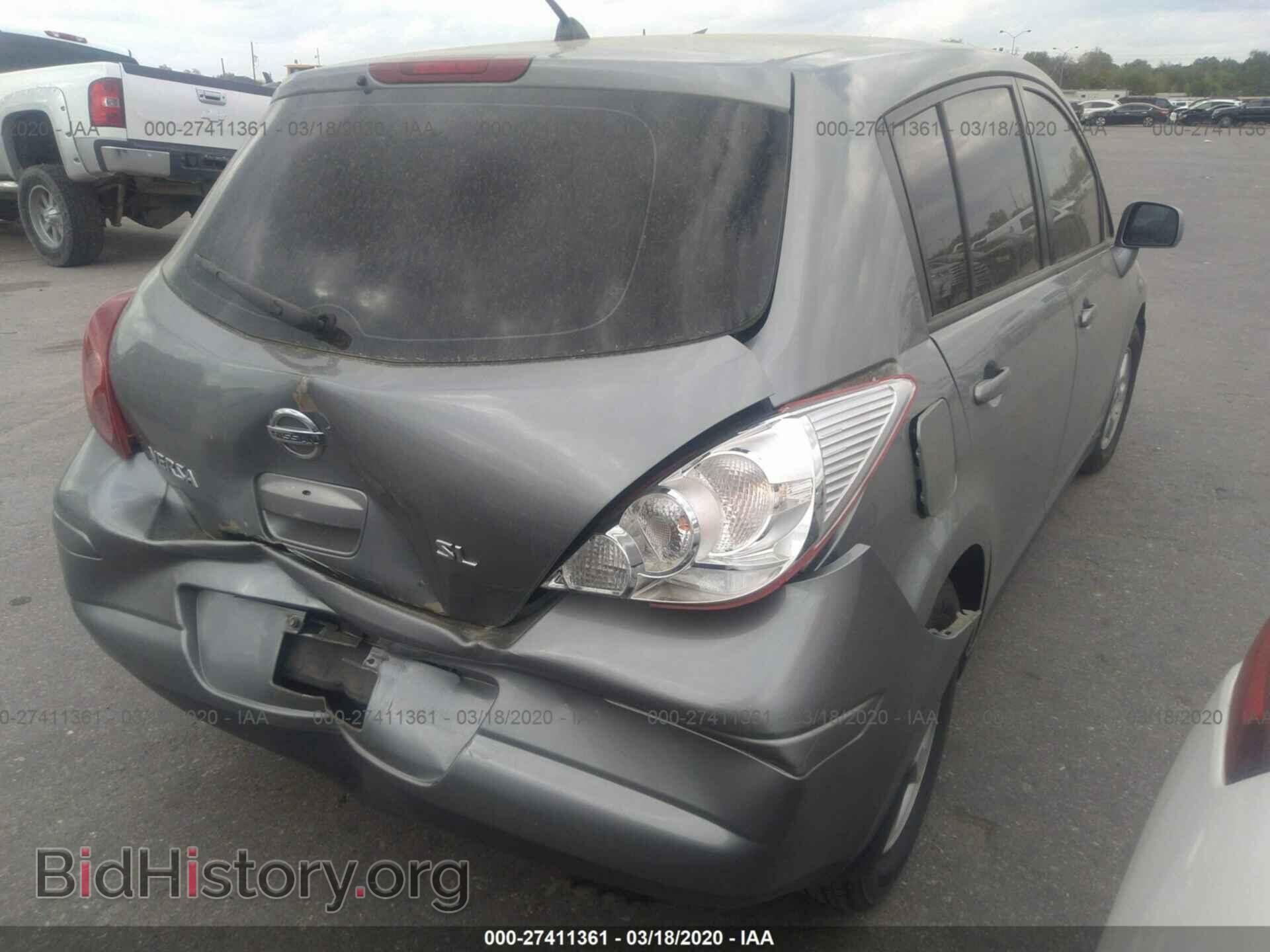2007 NISSAN VERSA - VIN: 3N1BC13E27L453453 - Фото 4
