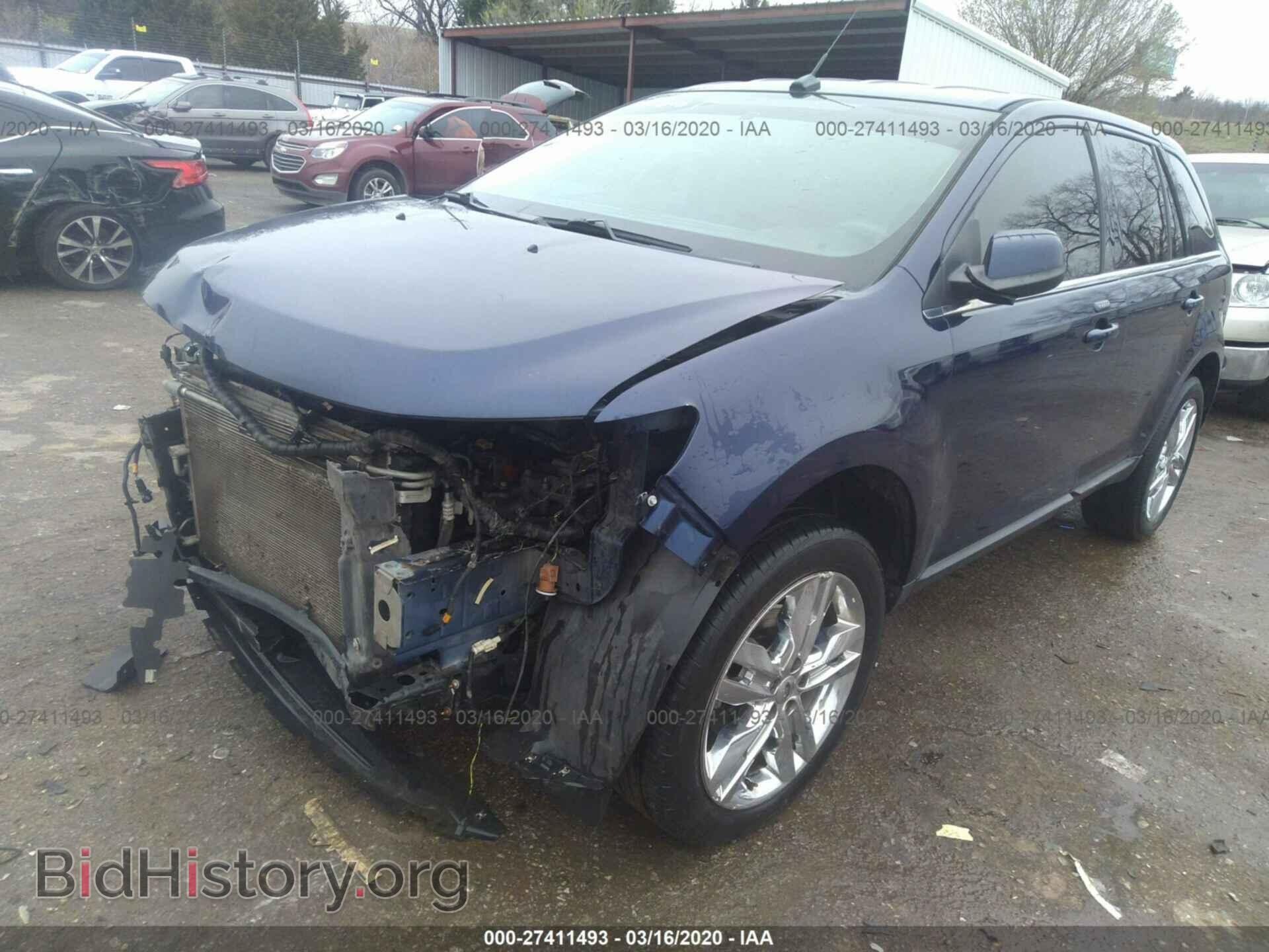 2011 FORD EDGE - VIN: 2FMDK3KC6BBB35677 - Фото 2
