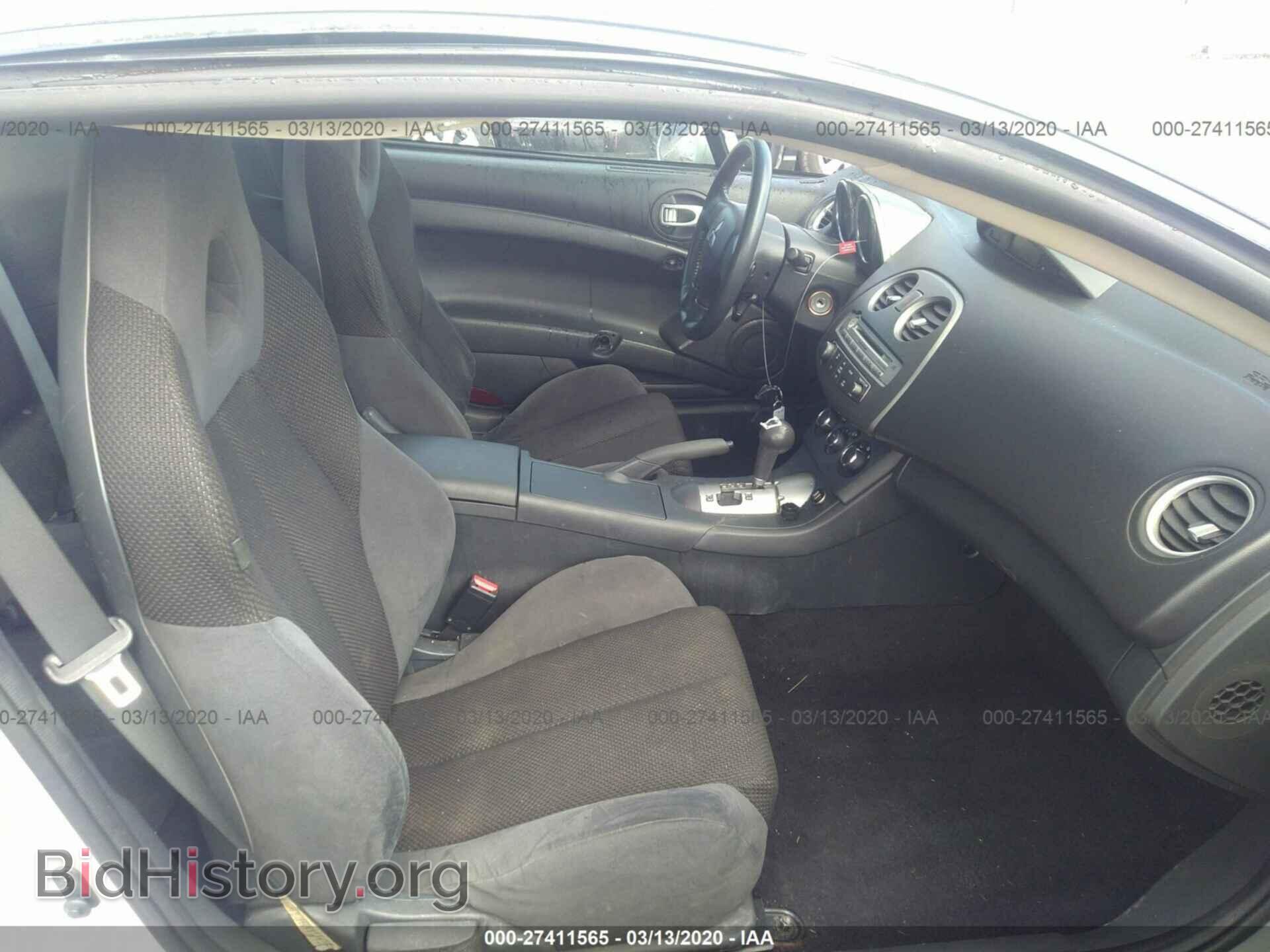 2006 MITSUBISHI ECLIPSE - VIN: 4A3AK24F76E060133 - Photo 5