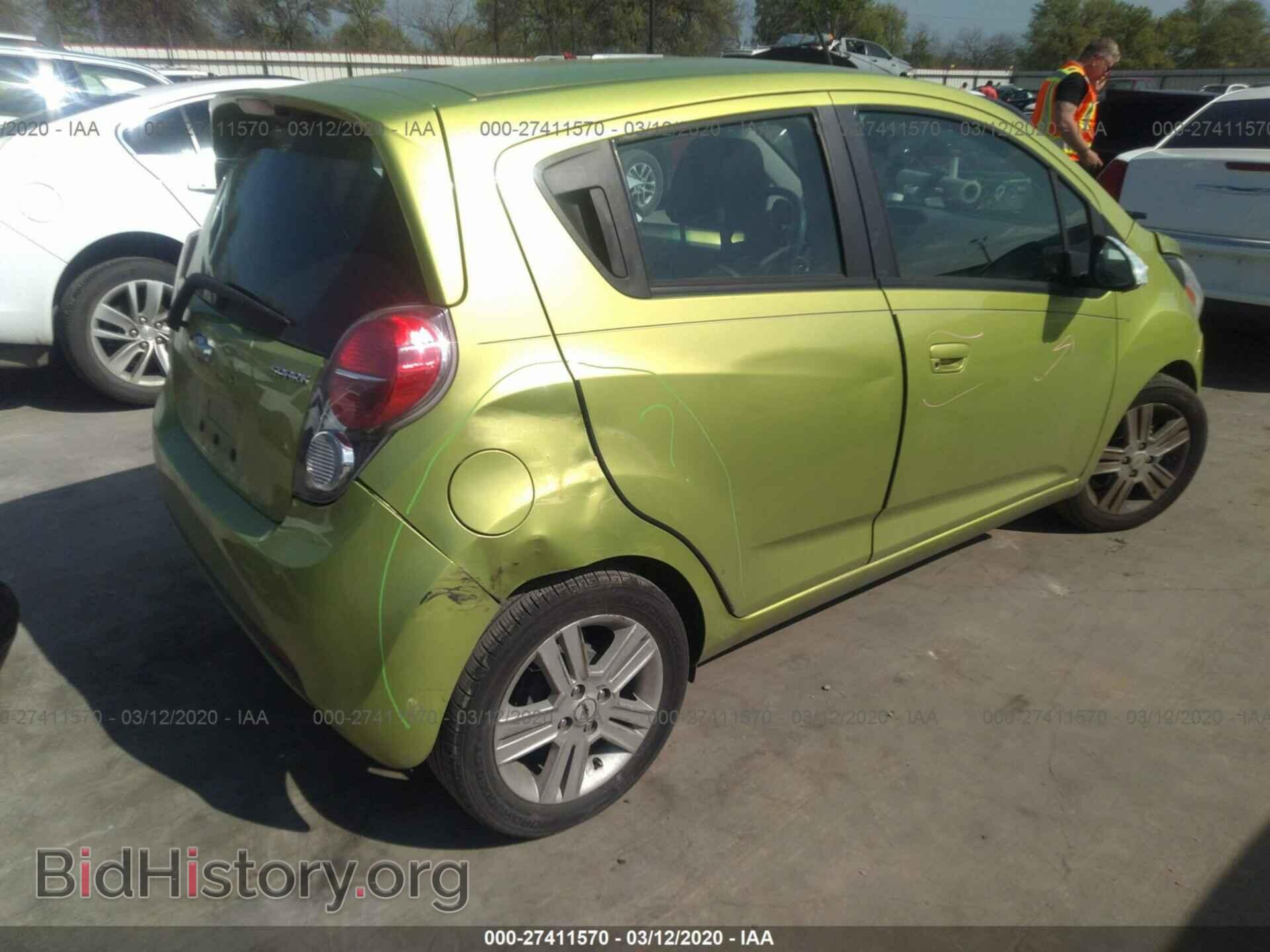 2013 CHEVROLET SPARK - VIN: KL8CD6S96DC570999 - Фото 4