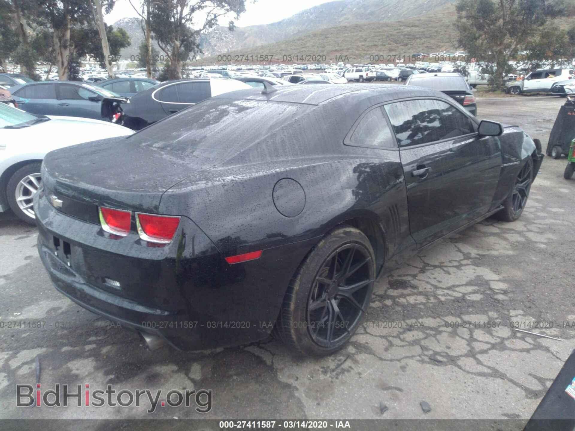 2011 CHEVROLET CAMARO - VIN: 2G1FA1EDXB9145489 - Фото 4