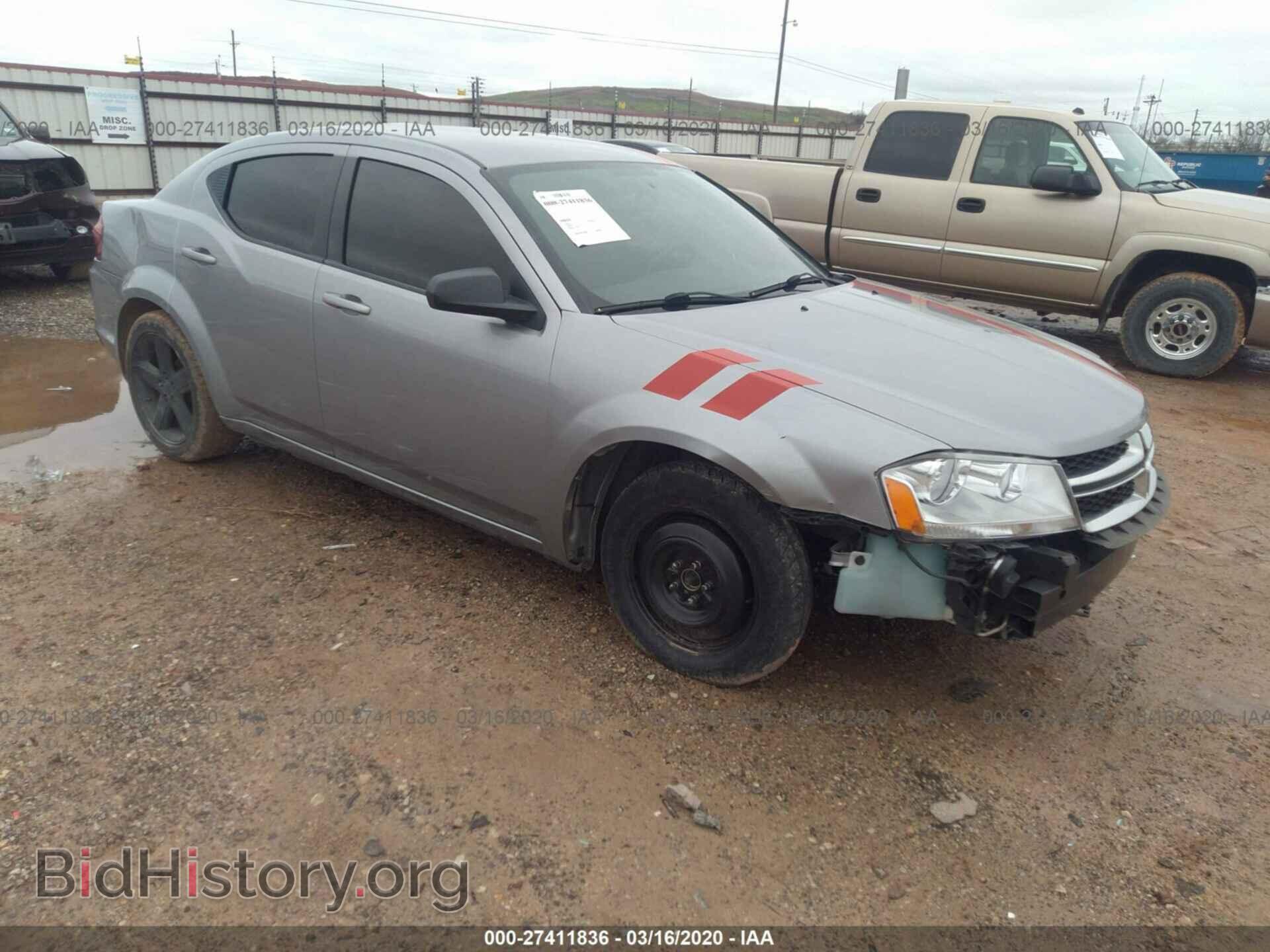 Photo 1C3CDZAB3DN566687 - DODGE AVENGER 2013