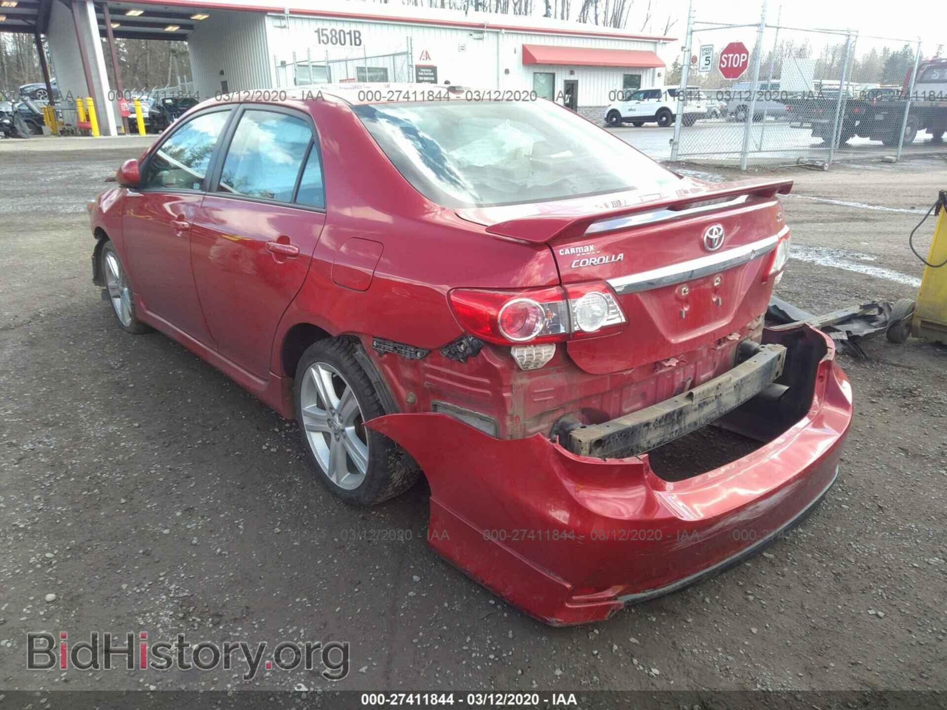 2013 TOYOTA COROLLA - VIN: 5YFBU4EE7DP148330 - Фото 3
