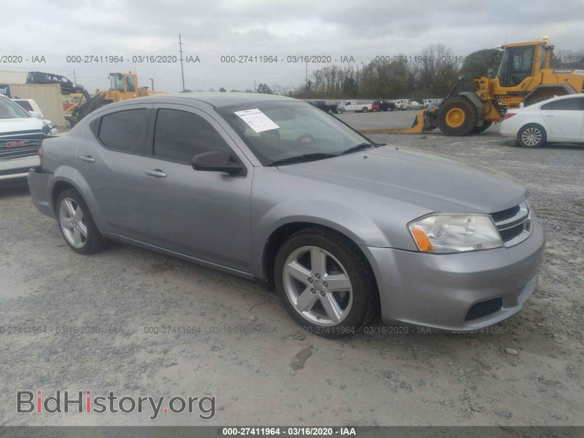 Photo 1C3CDZAB2DN680812 - DODGE AVENGER 2013