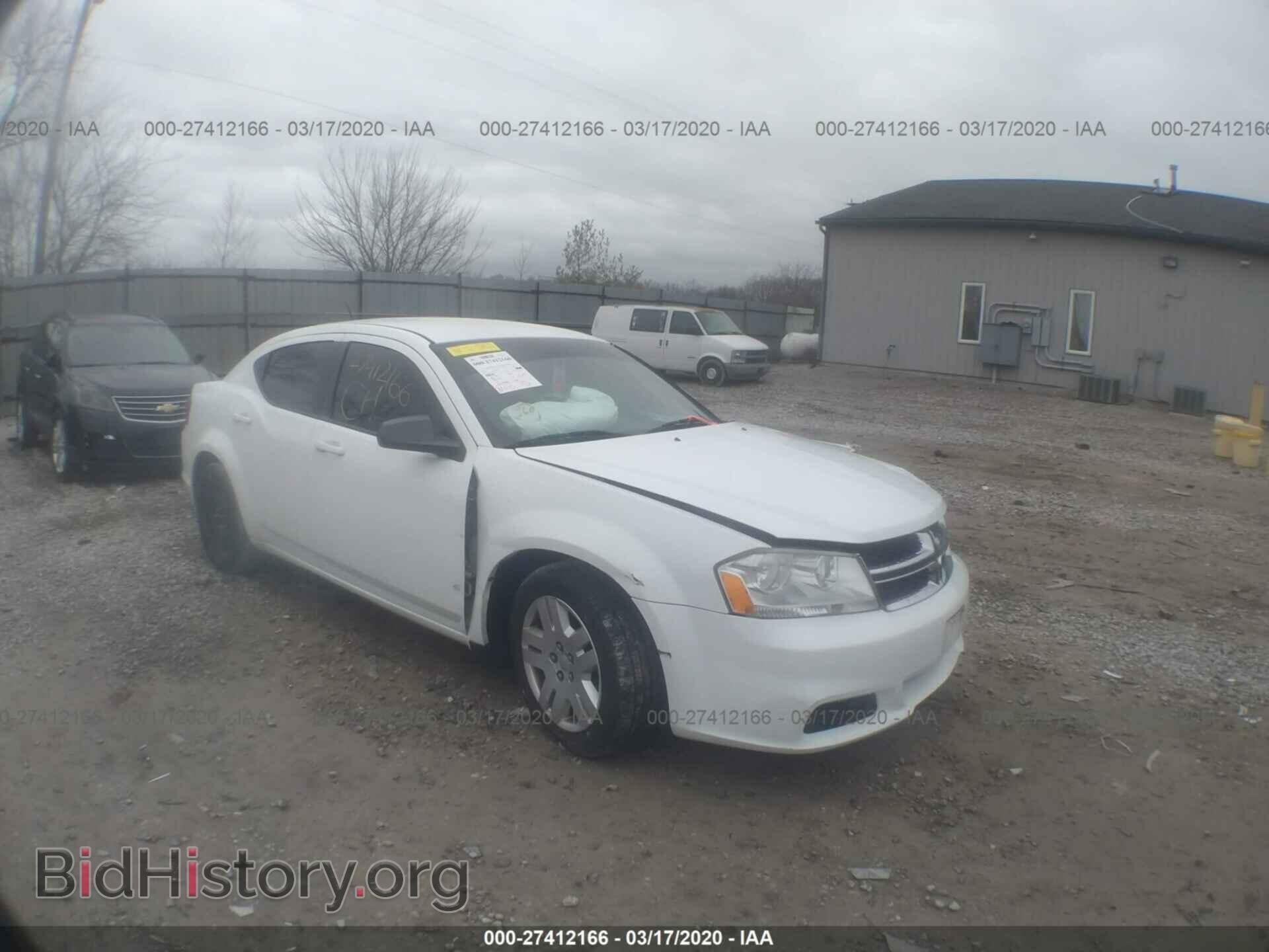 Фотография 1B3BD4FB6BN592010 - DODGE AVENGER 2011