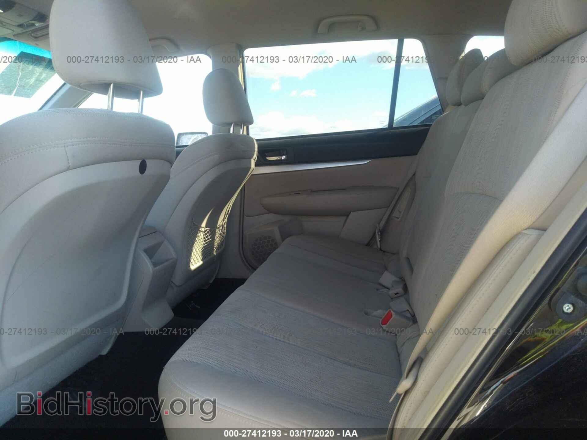 2014 SUBARU OUTBACK - VIN: 4S4BRBCC4E3216001 - Фото 8