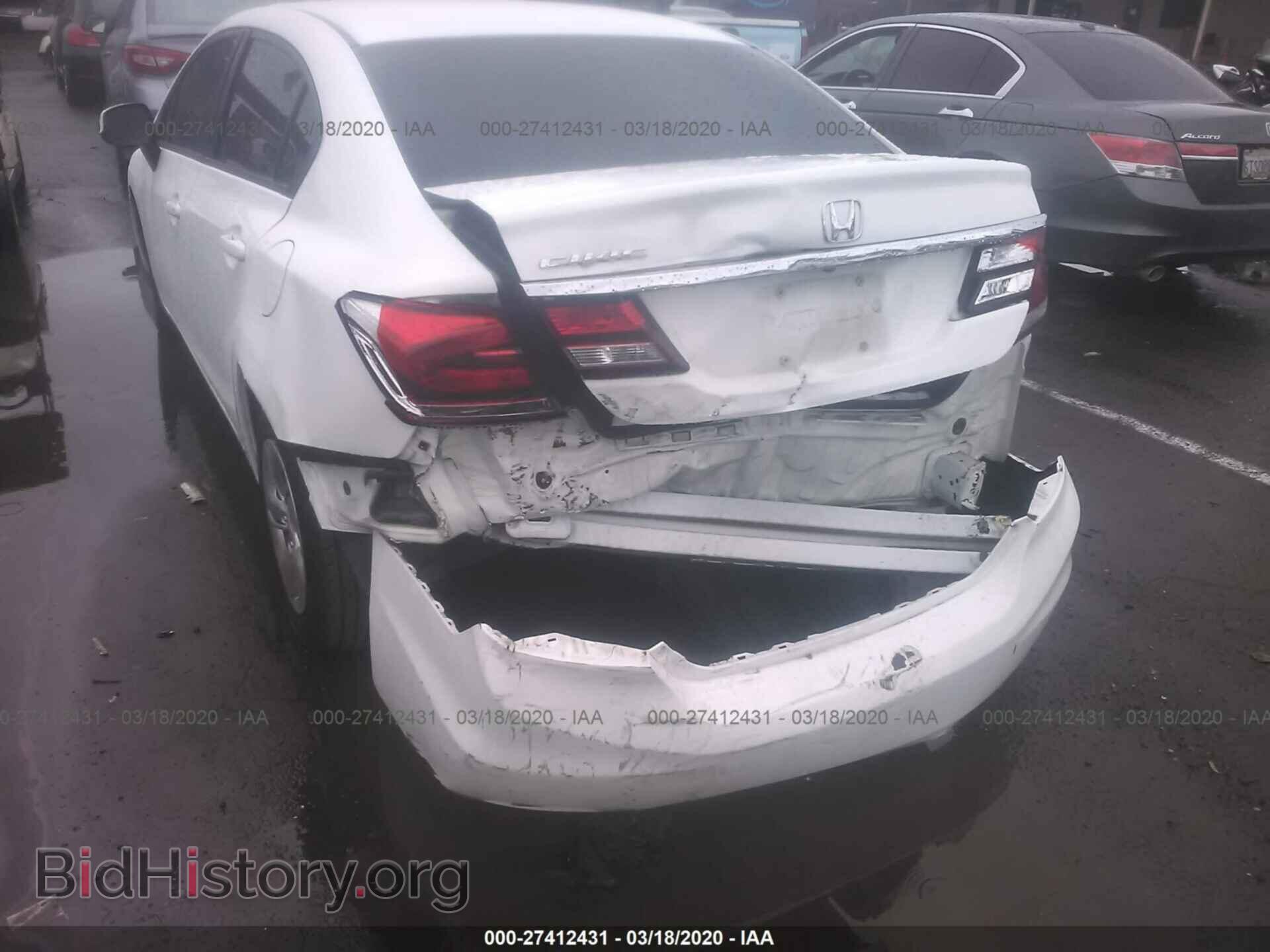 2013 HONDA CIVIC - VIN: 19XFB2F52DE256155 - Фото 6