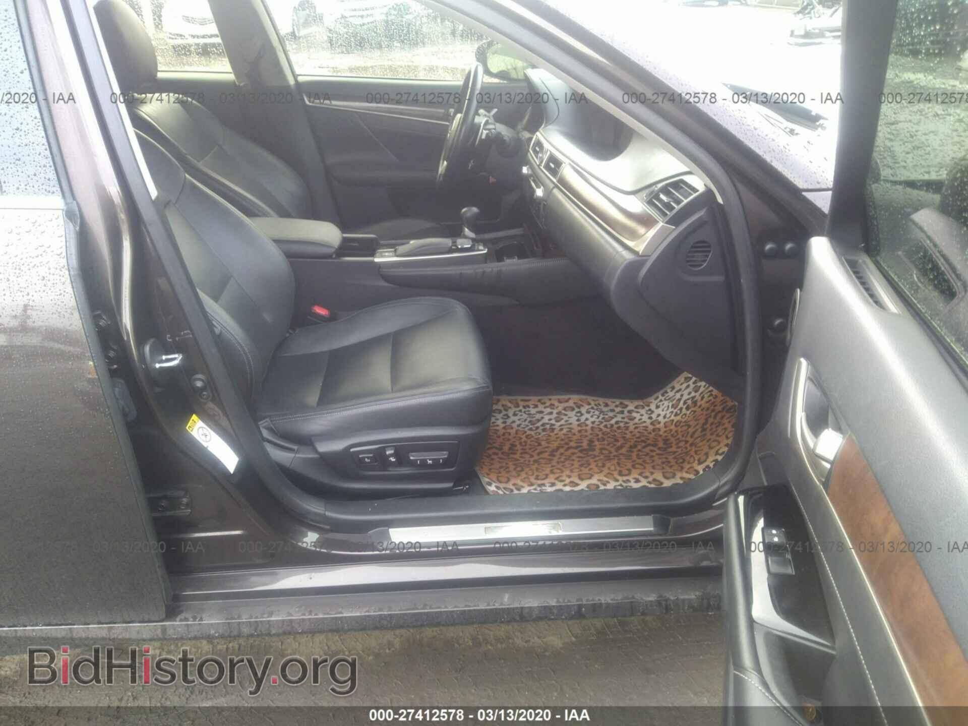 2013 LEXUS GS - VIN: JTHCE1BL4D5005379 - Фото 5