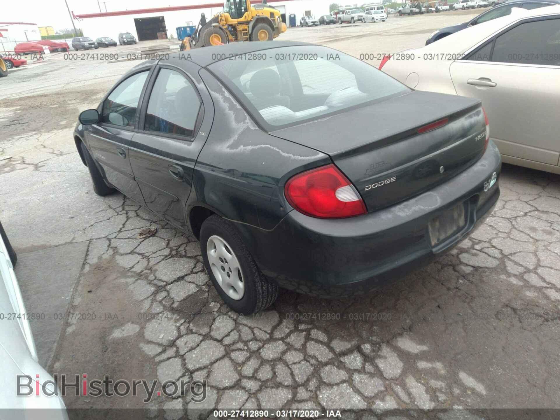 2001 DODGE NEON - VIN: 1B3ES46C71D238867 - Фото 3