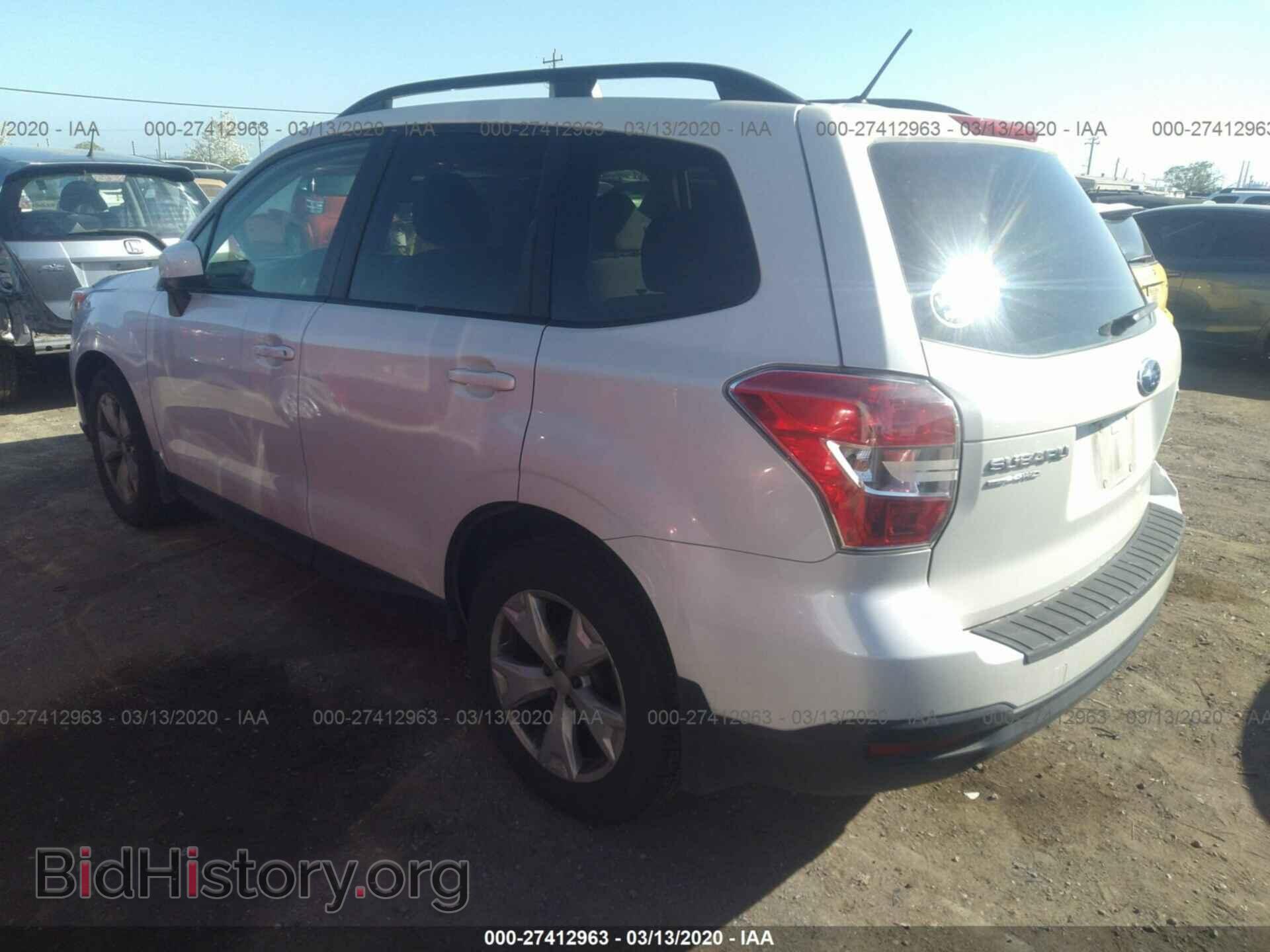 2014 SUBARU FORESTER - VIN: JF2SJAEC7EH527137 - Фото 3