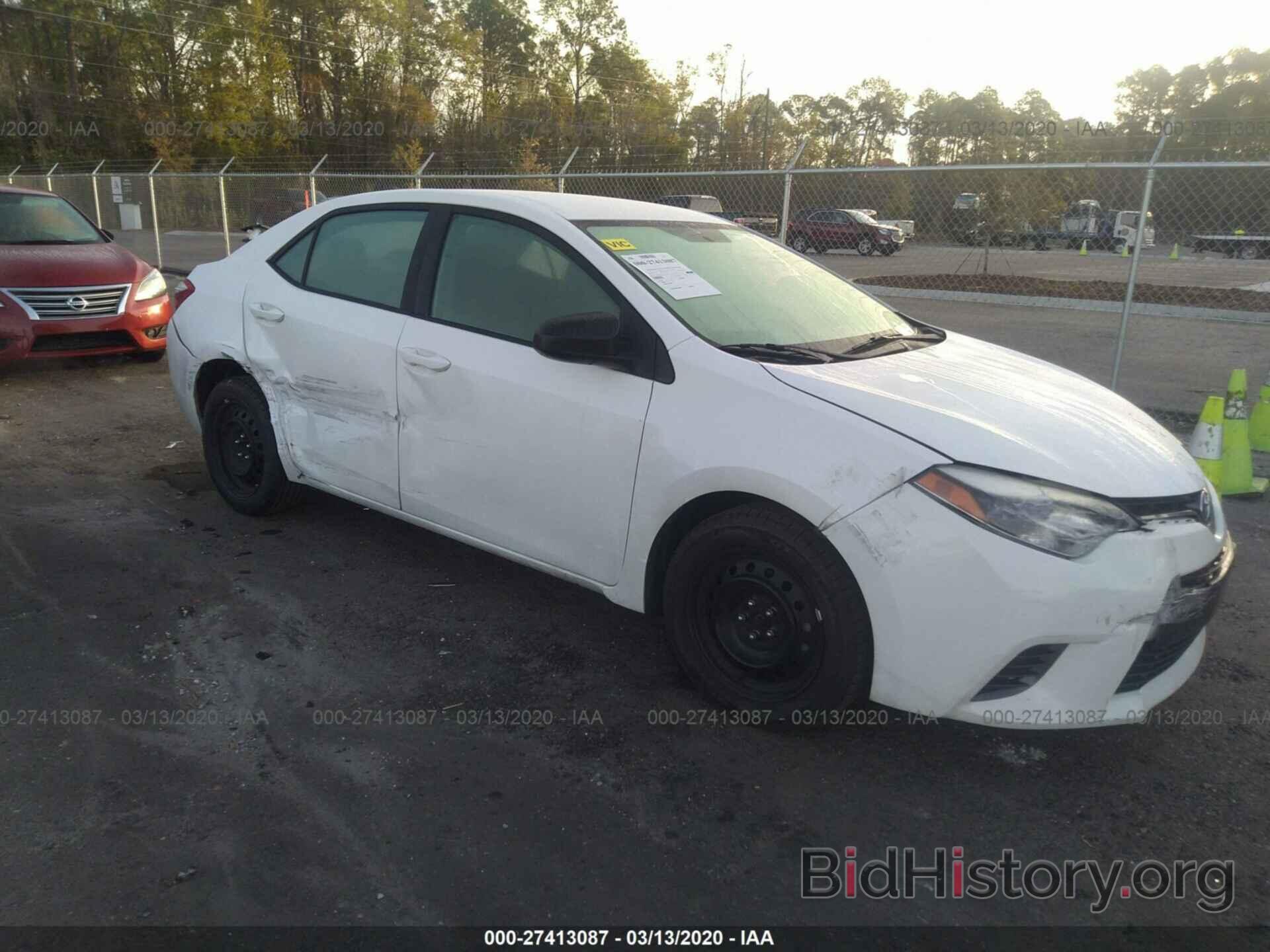 Photo 5YFBURHE1FP277028 - TOYOTA COROLLA 2015