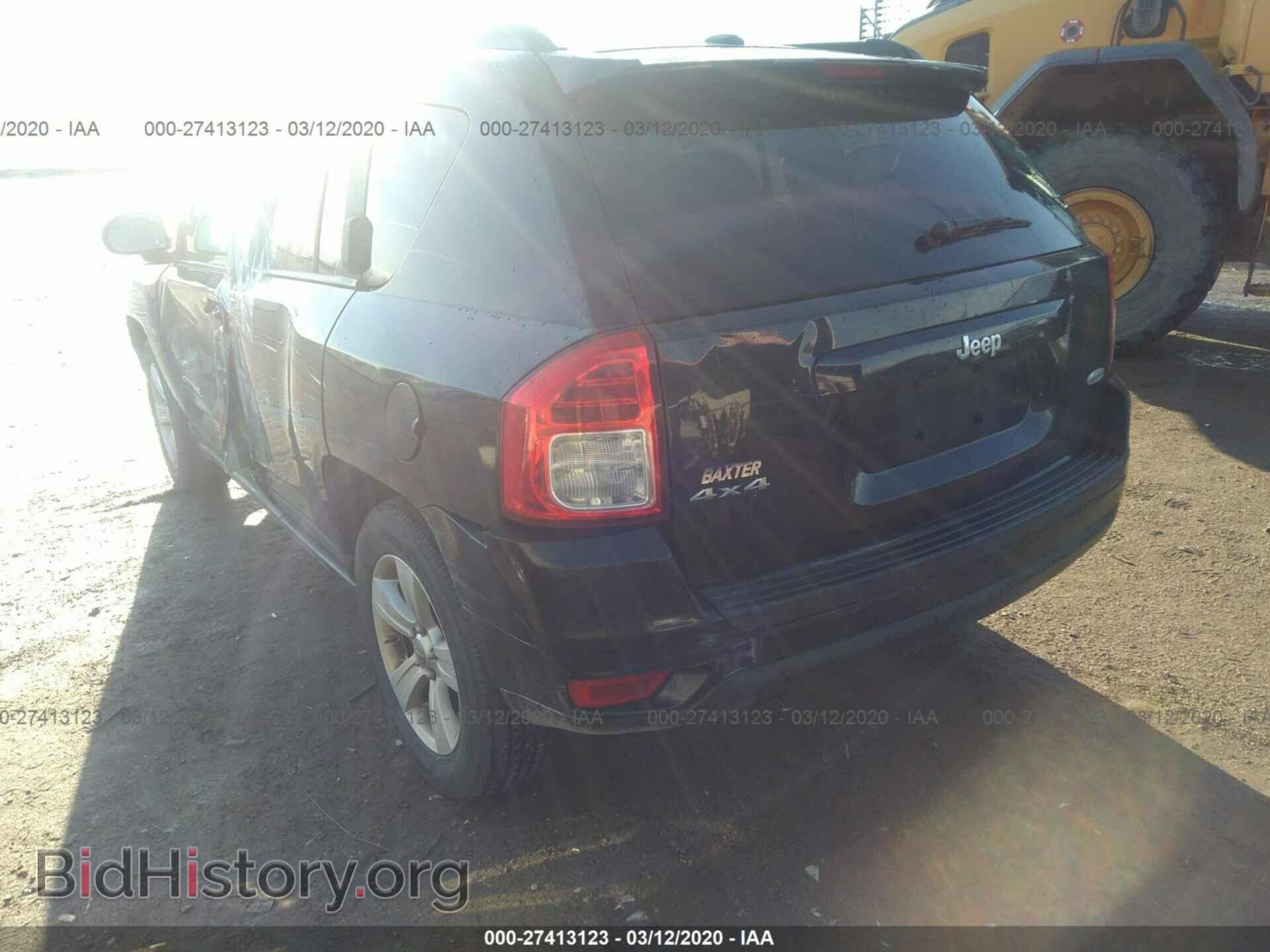 2011 JEEP COMPASS - VIN: 1J4NF1FB3BD135093 - Фото 3