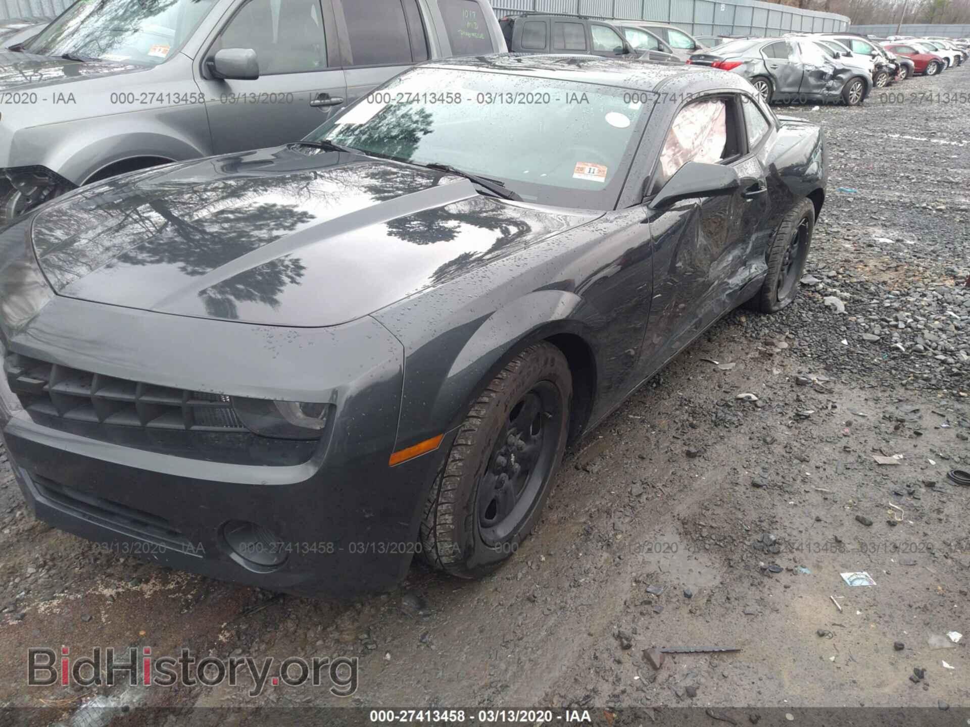 2013 CHEVROLET CAMARO - VIN: 2G1FE1E39D9241189 - Фото 2