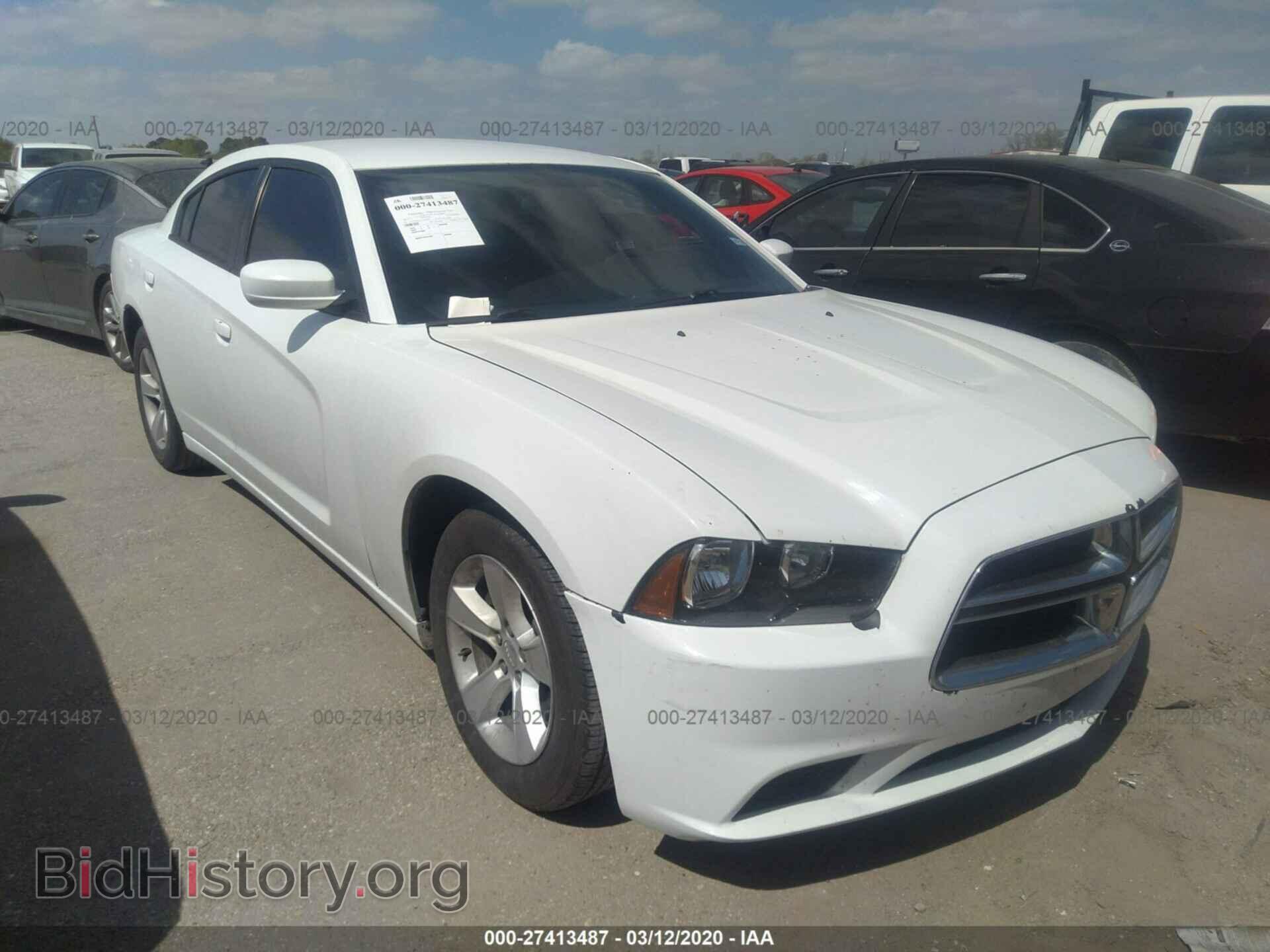 Фотография 2C3CDXBG1CH296087 - DODGE CHARGER 2012