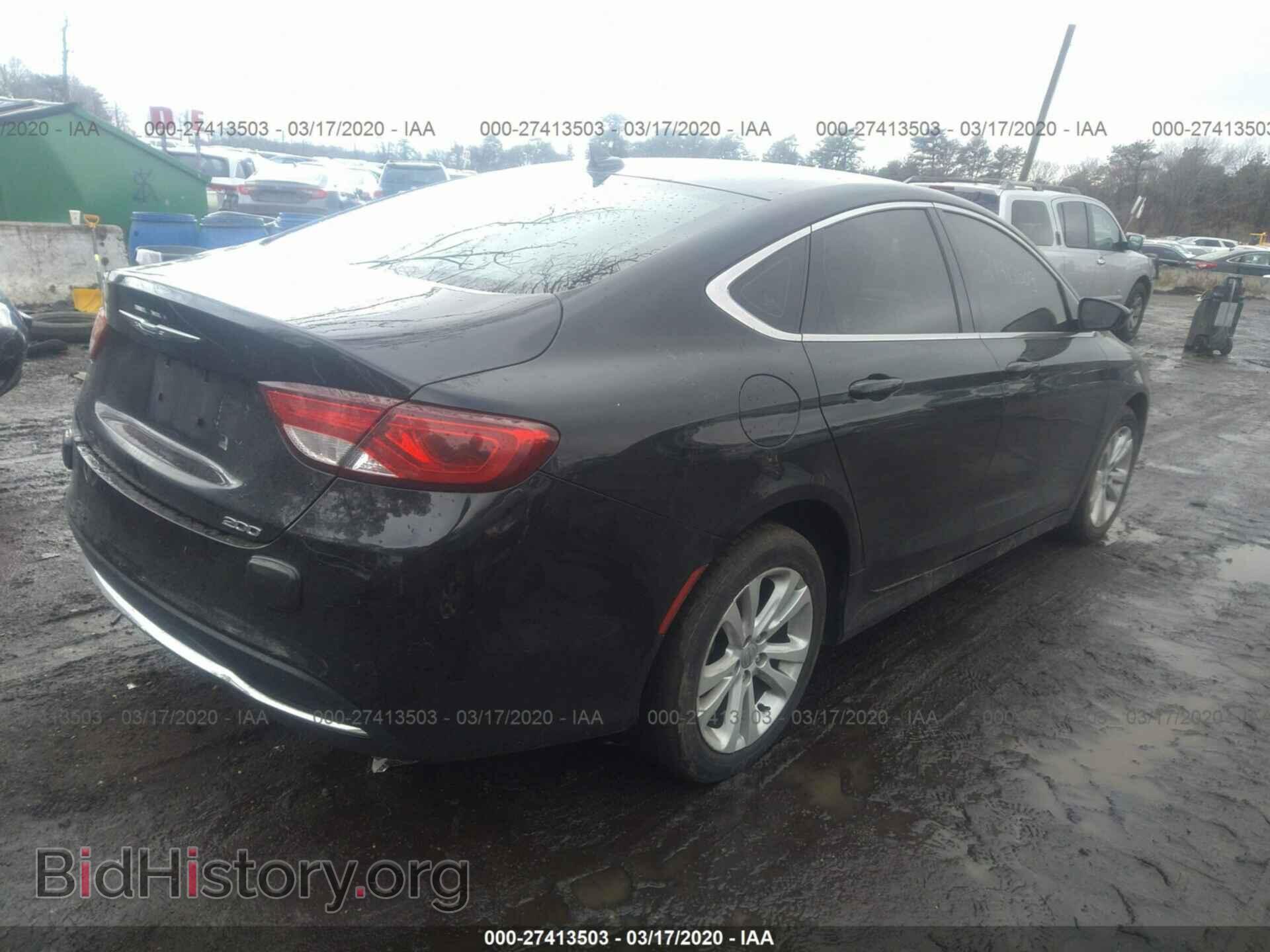 2015 CHRYSLER 200 - VIN: 1C3CCCAB7FN715721 - Фото 4