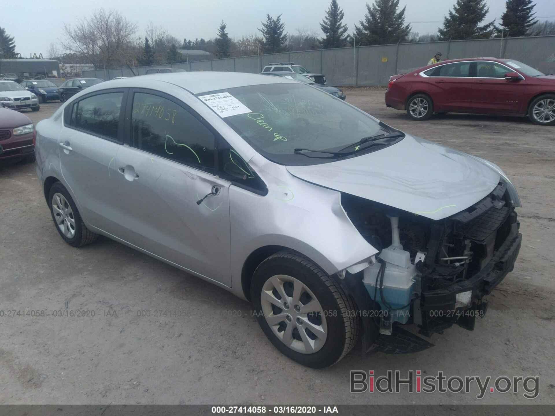 Photo KNADM4A35H6035130 - KIA RIO 2017