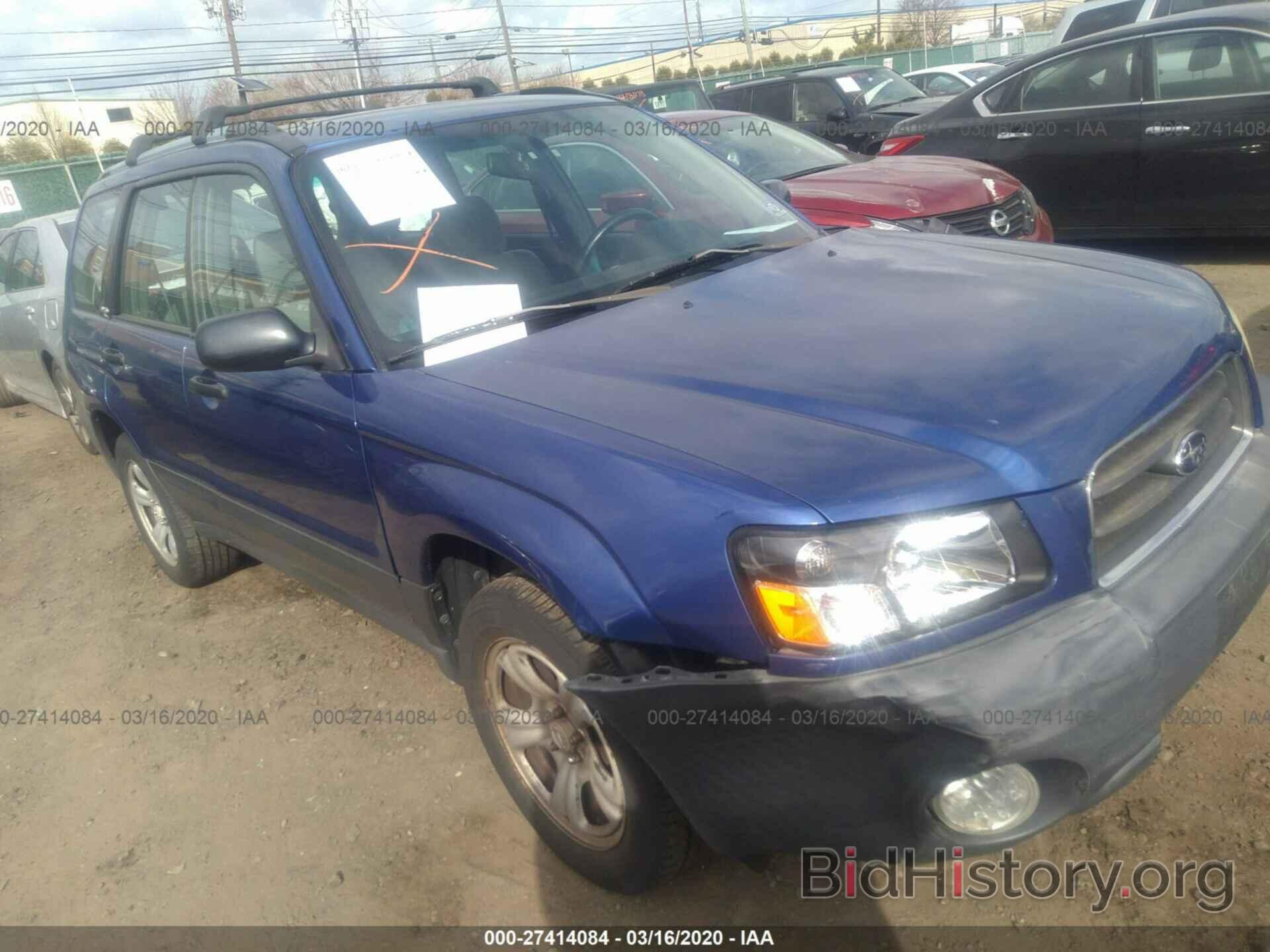 Photo JF1SG63623H760711 - SUBARU FORESTER 2003
