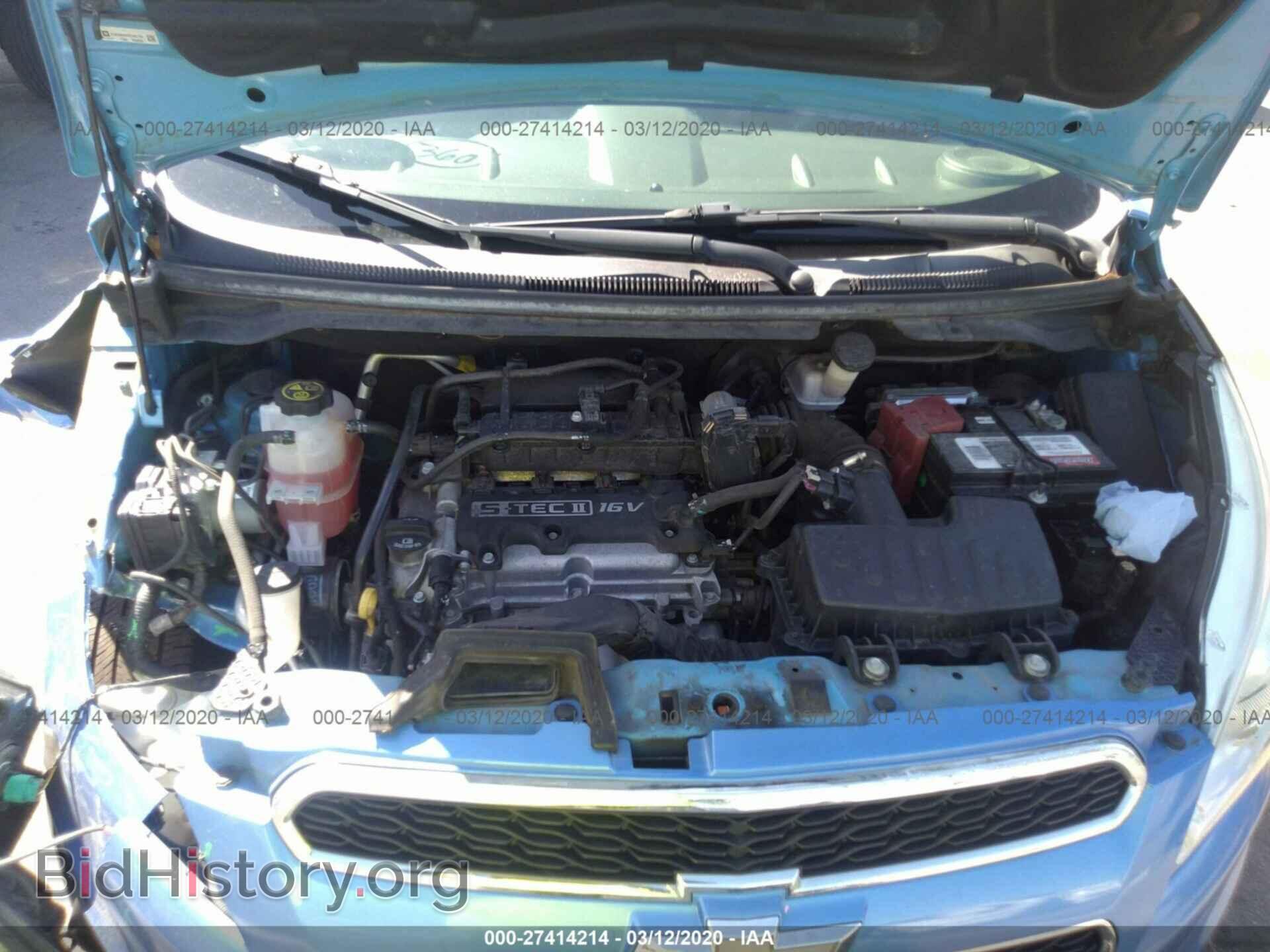 2014 CHEVROLET SPARK - VIN: KL8CD6S94EC462768 - Фото 10
