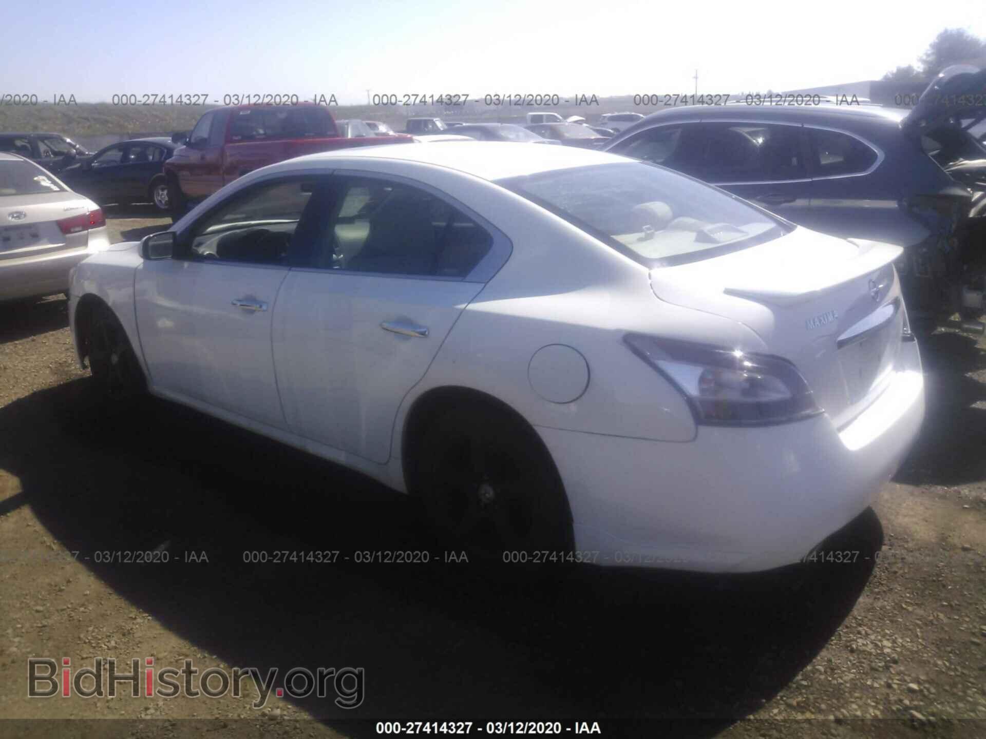 2012 NISSAN MAXIMA - VIN: 1N4AA5AP7CC813886 - Фото 3