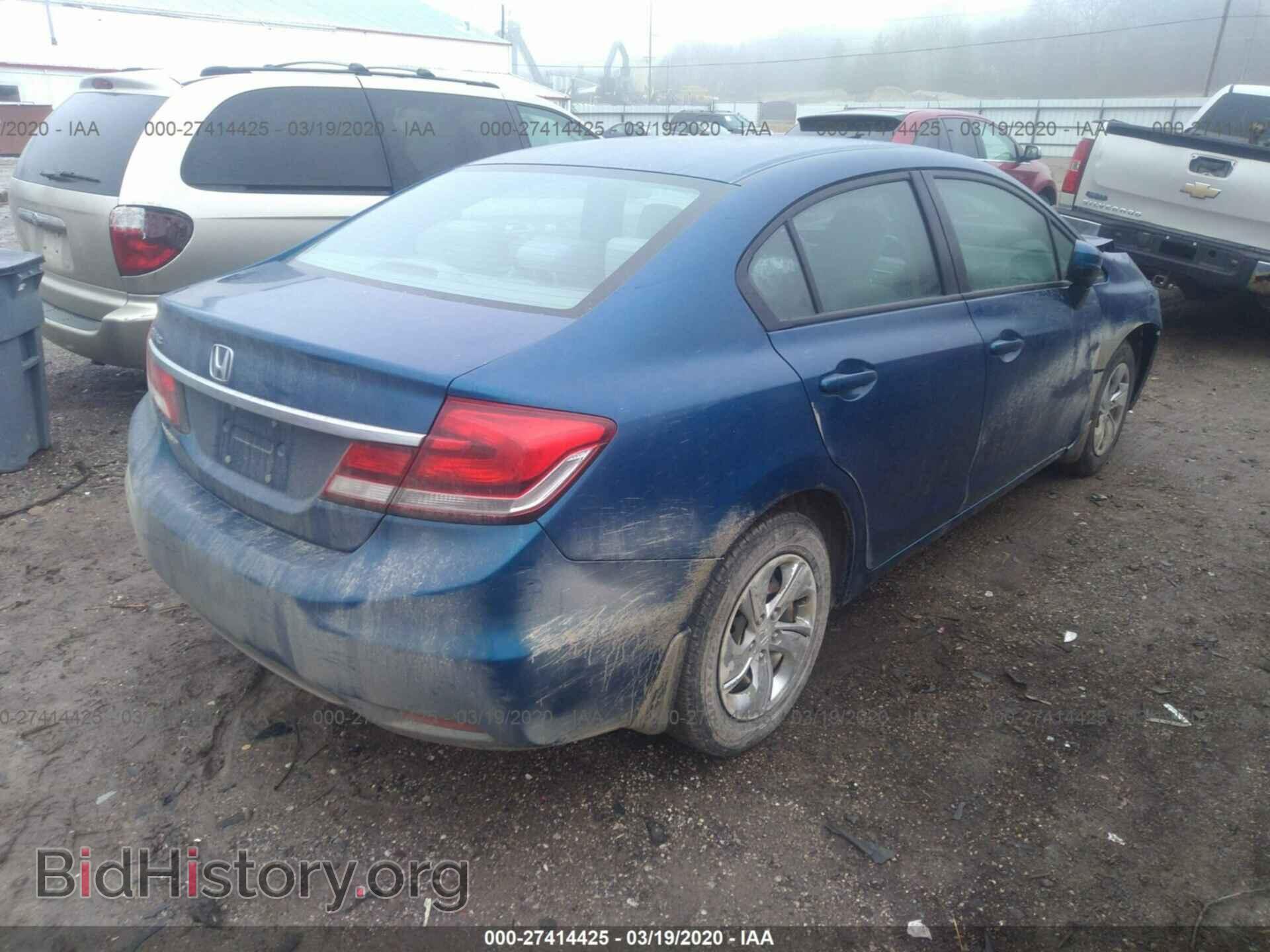 2014 HONDA CIVIC - VIN: 19XFB2E56EE043406 - Фото 4