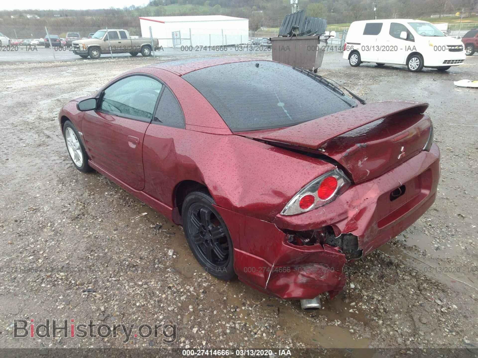 2001 MITSUBISHI ECLIPSE - VIN: 4A3AC54H31E093607 - Фото 3