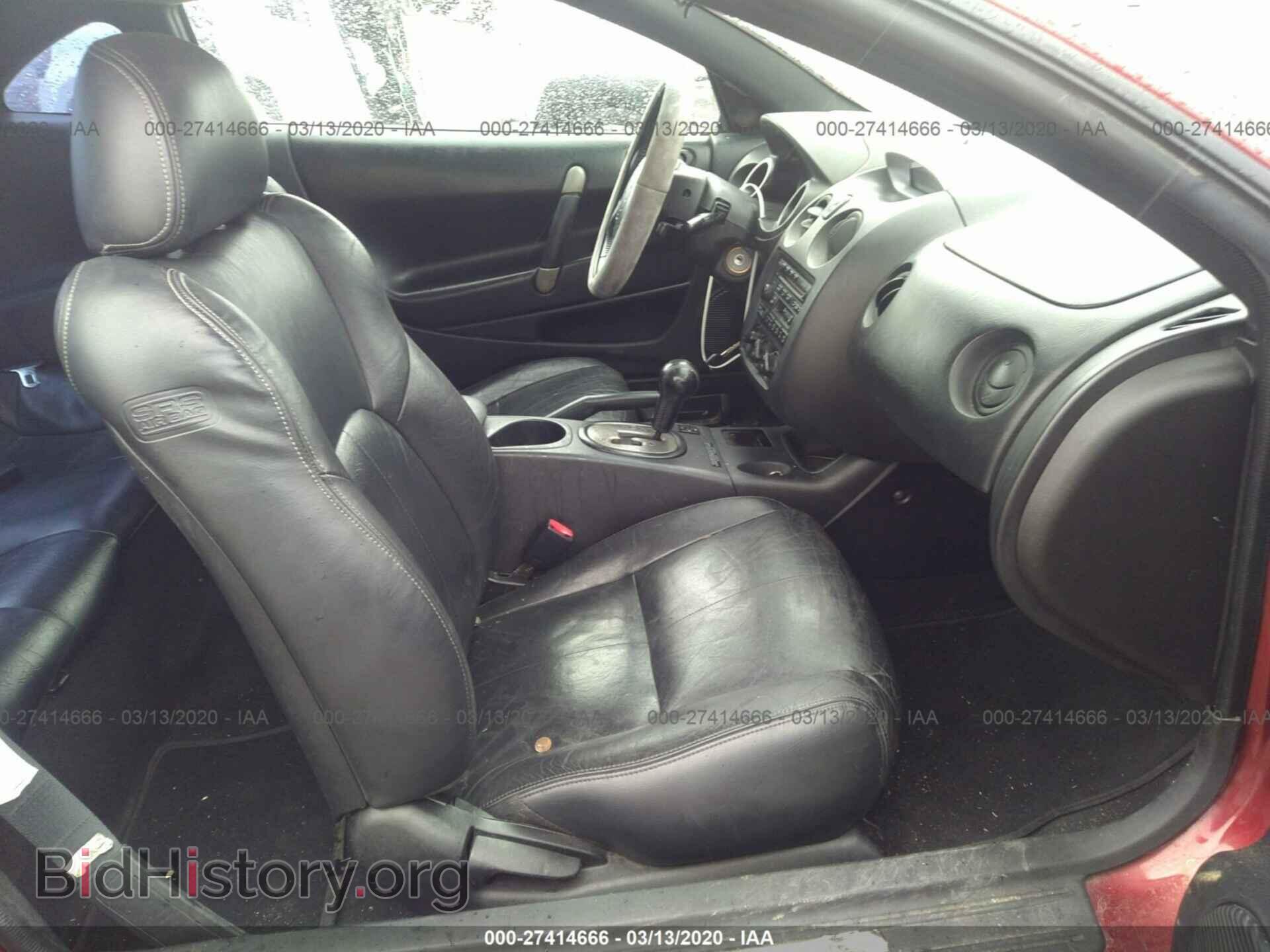 2001 MITSUBISHI ECLIPSE - VIN: 4A3AC54H31E093607 - Фото 5