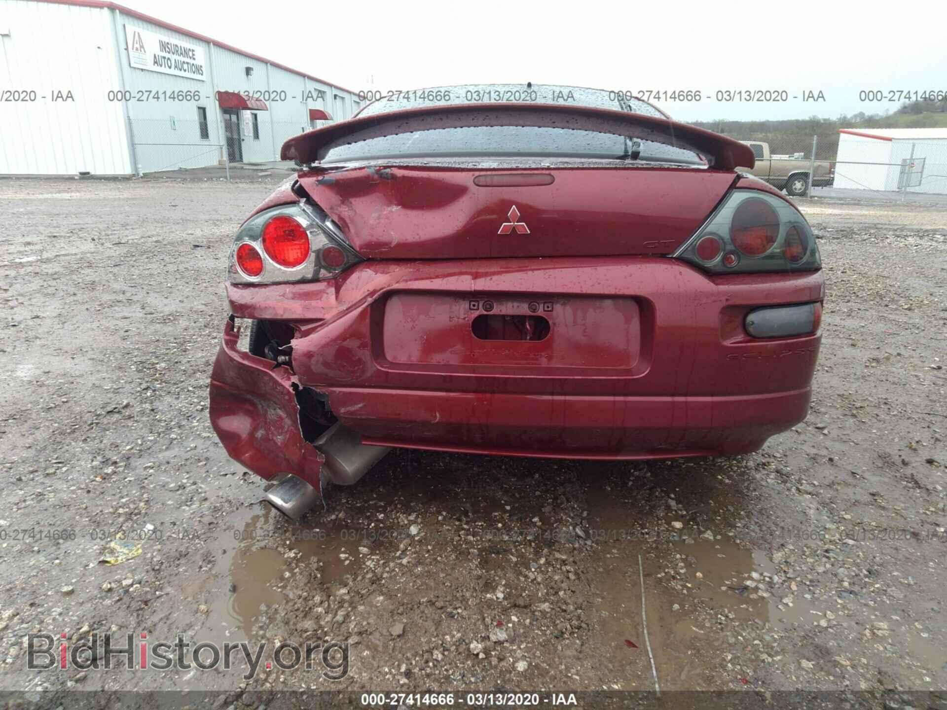 2001 MITSUBISHI ECLIPSE - VIN: 4A3AC54H31E093607 - Фото 6