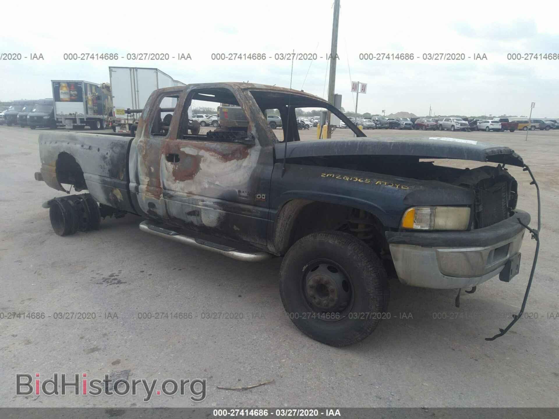 Фотография 3B7MF33602M201365 - DODGE RAM 3500 2002