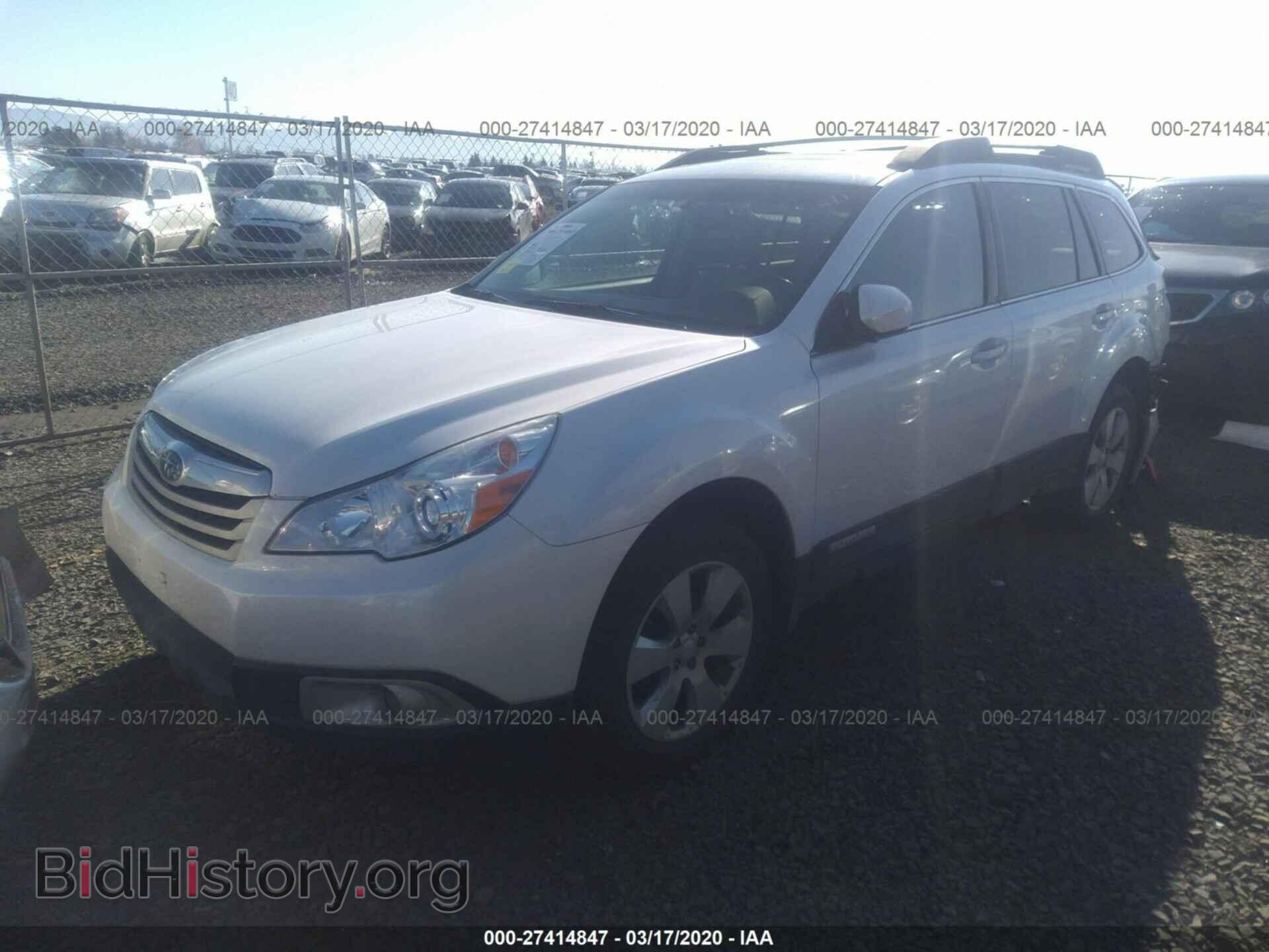 2012 SUBARU OUTBACK - VIN: 4S4BRBHC9C3206392 - Фото 2