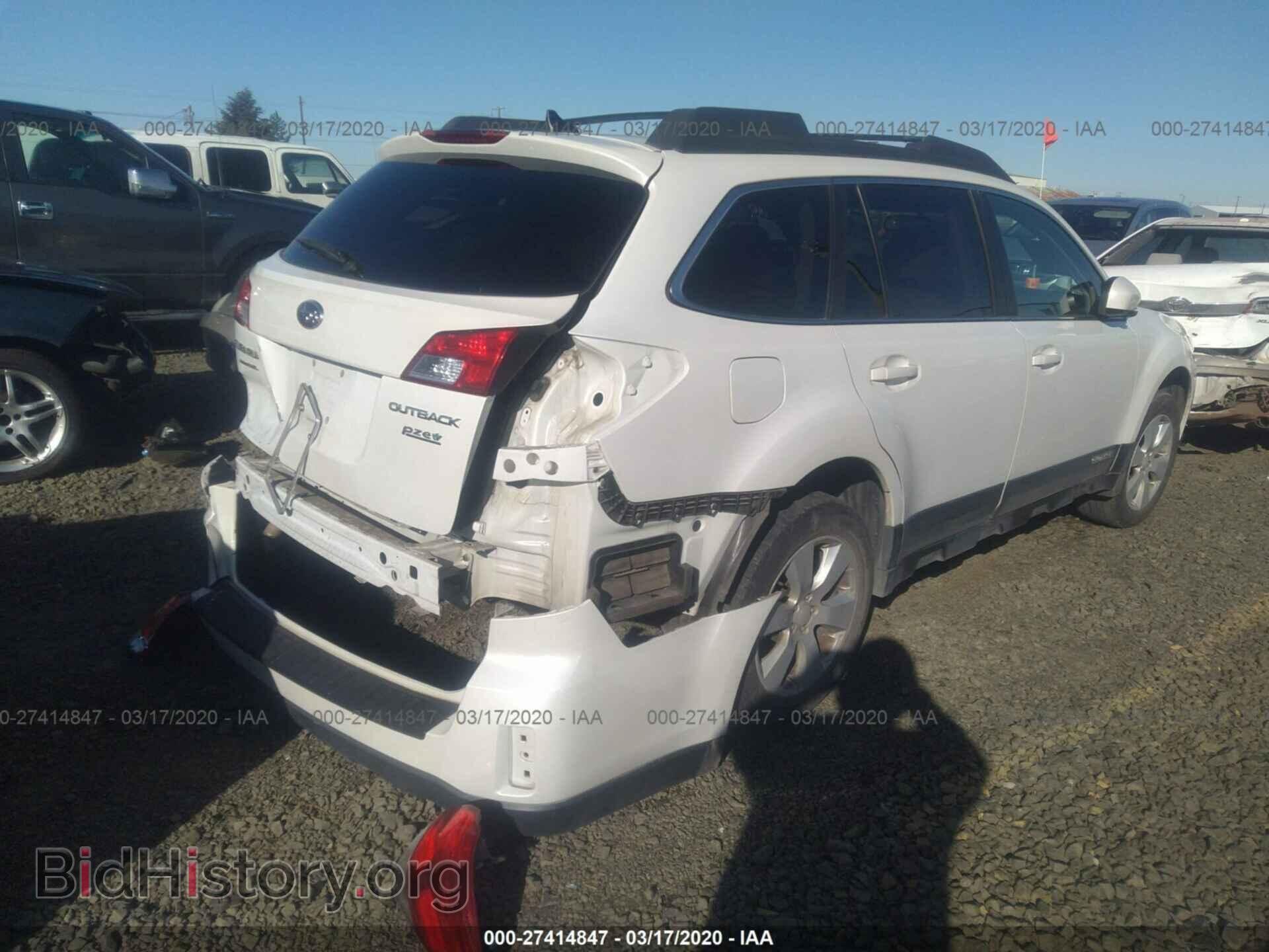 2012 SUBARU OUTBACK - VIN: 4S4BRBHC9C3206392 - Фото 4