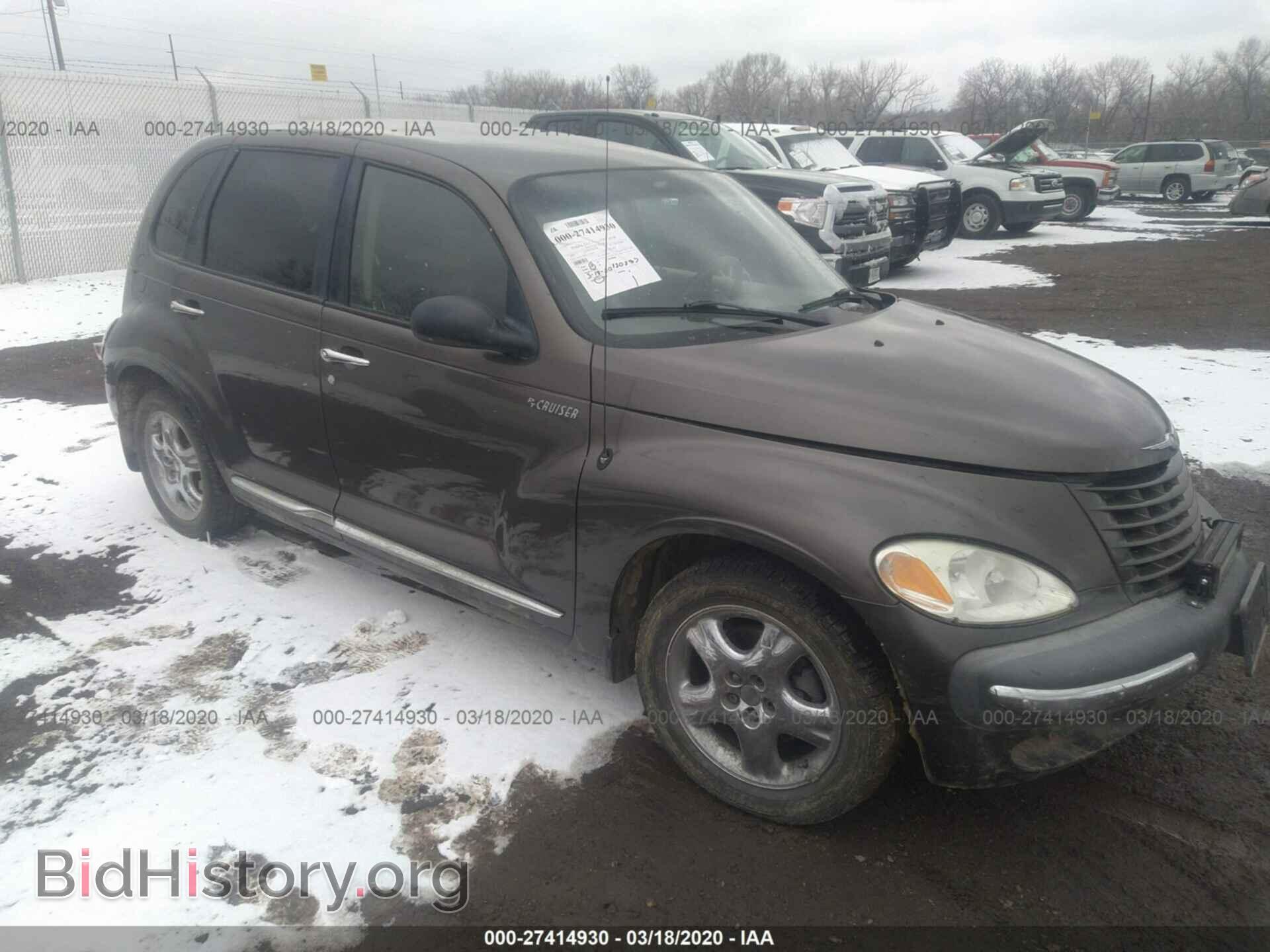 Фотография 3C4FY4BB51T300761 - CHRYSLER PT CRUISER 2001