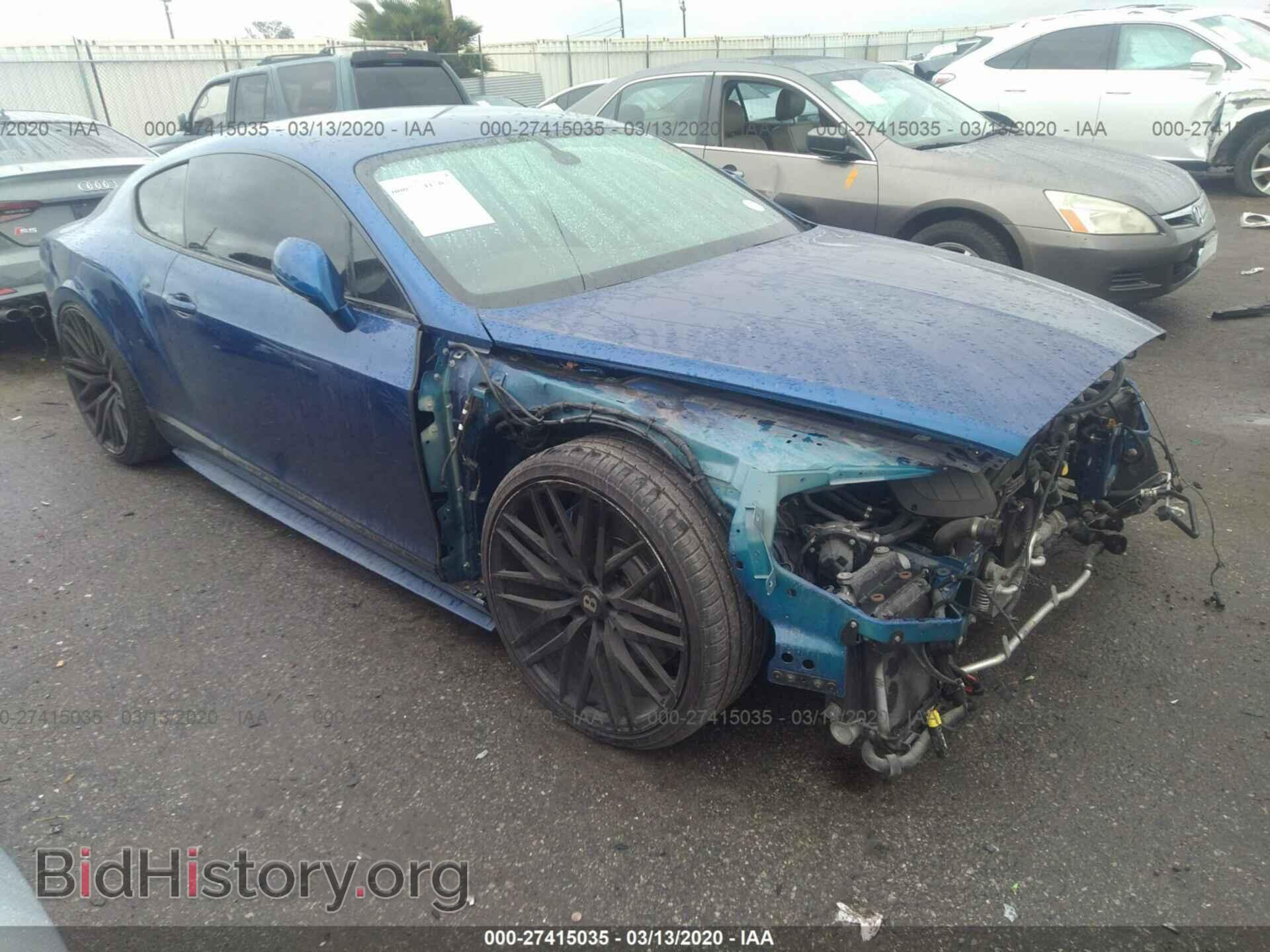 Photo SCBFT7ZA3DC083601 - BENTLEY CONTINENTAL 2013