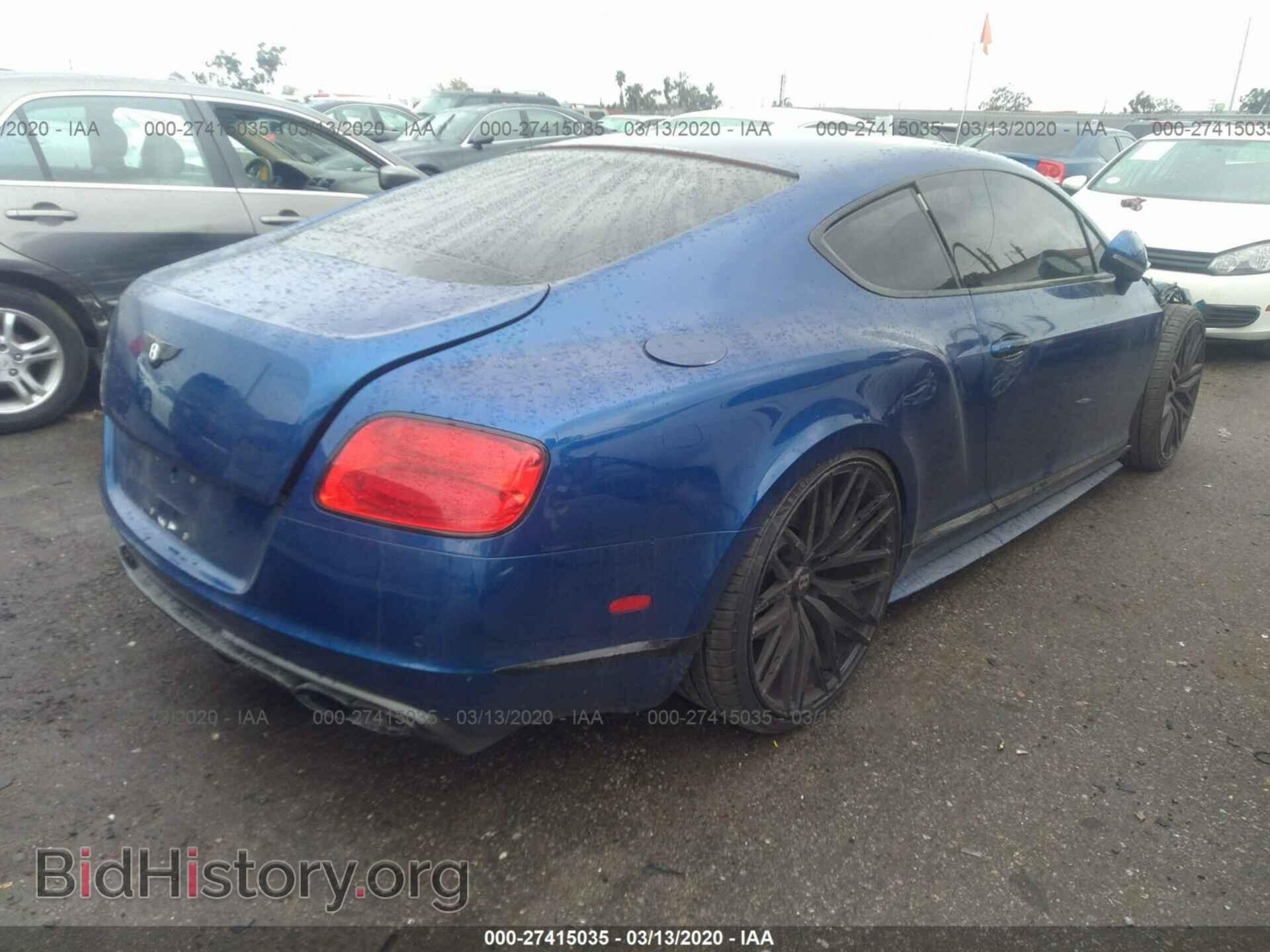 2013 BENTLEY CONTINENTAL - VIN: SCBFT7ZA3DC083601 - Photo 4