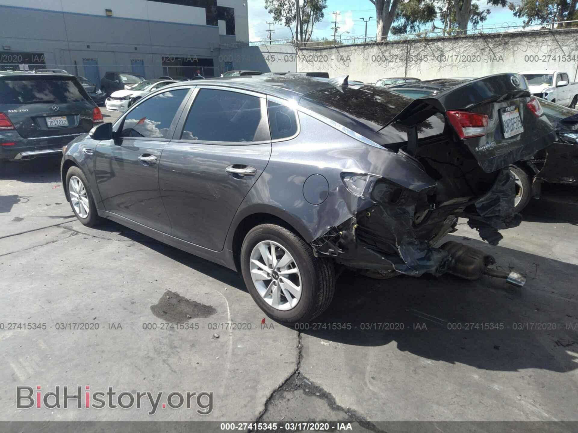 2016 KIA OPTIMA - VIN: KNAGT4L36G5109009 - Фото 3