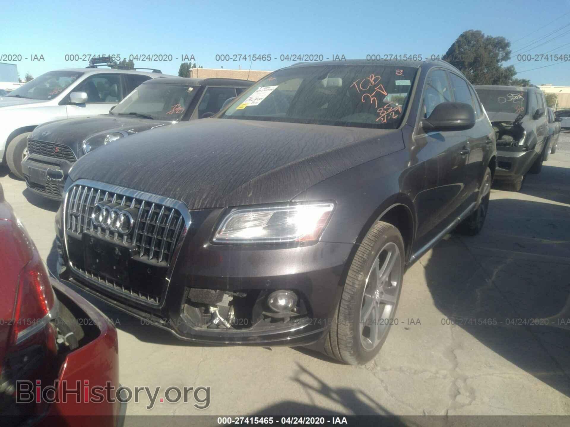 2014 AUDI Q5 - VIN: WA1CMAFP5EA121517 - Фото 2