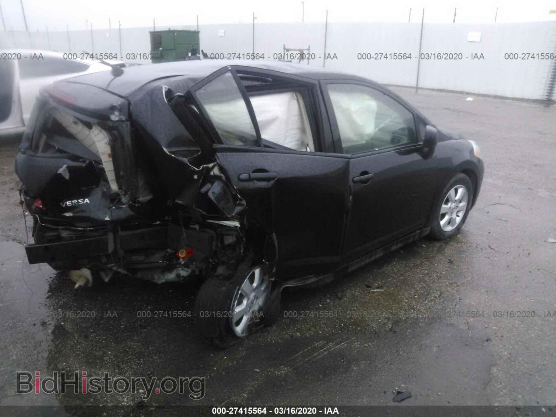 2009 NISSAN VERSA - VIN: 3N1BC13E99L396249 - Фото 4