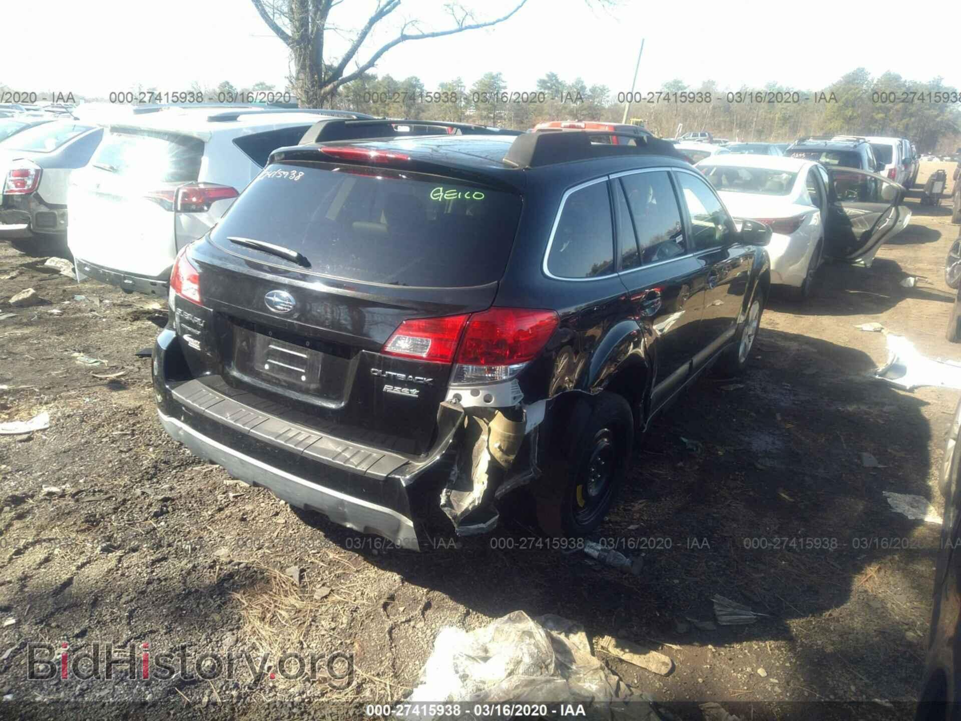 2012 SUBARU OUTBACK - VIN: 4S4BRBCC8C3228827 - Фото 4