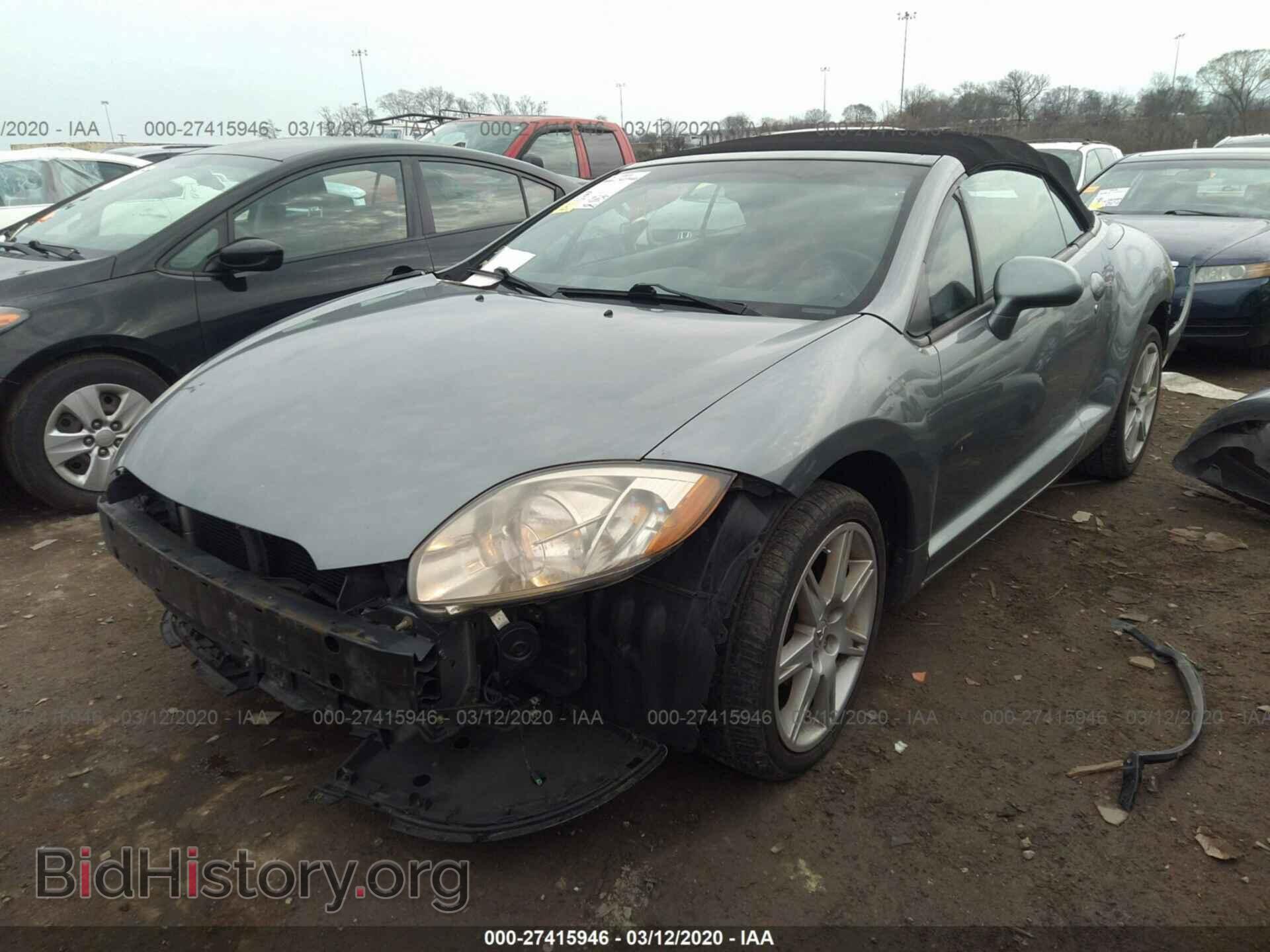 2007 MITSUBISHI ECLIPSE - VIN: 4A3AL35T07E006472 - Photo 2