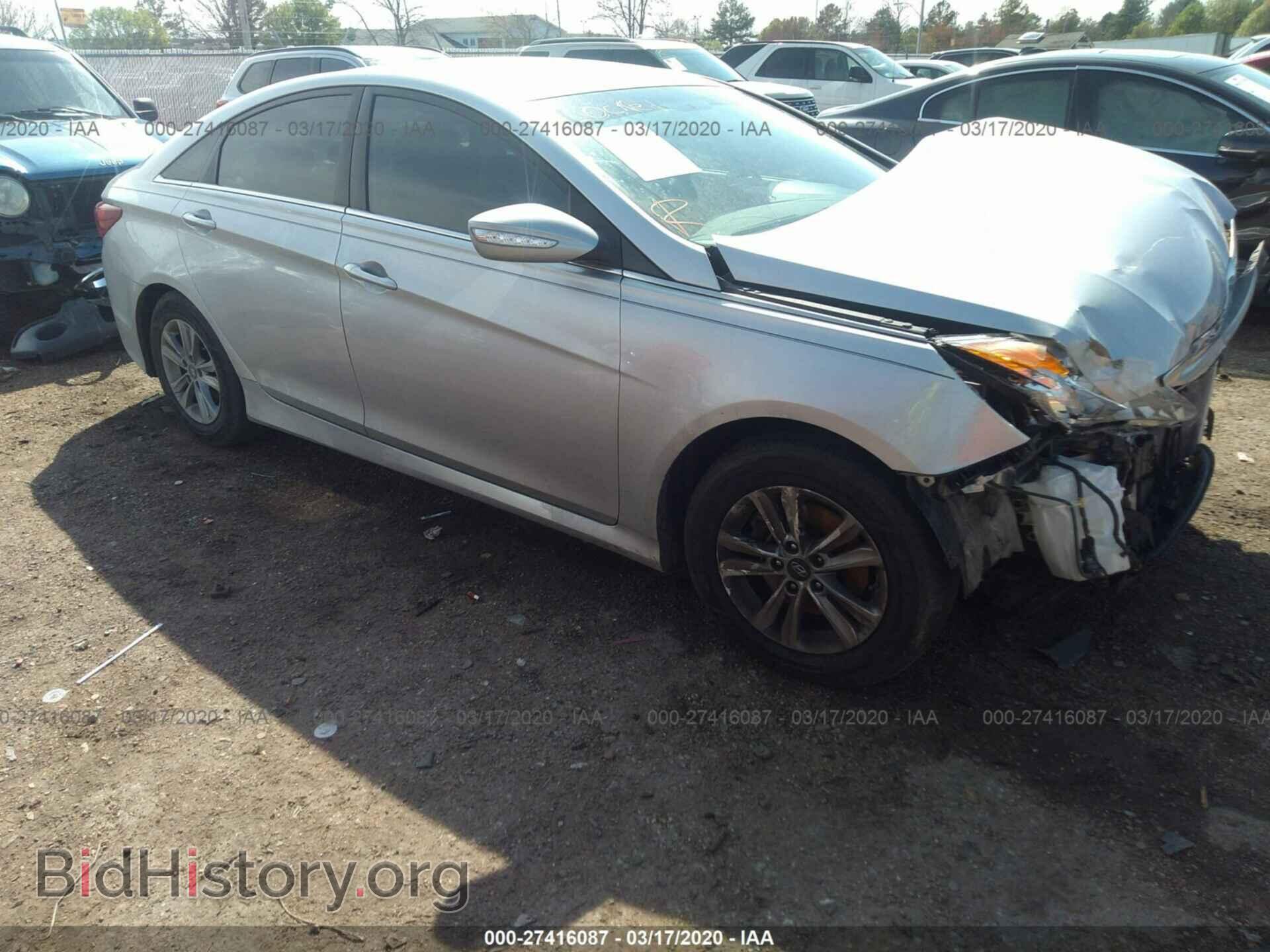 Фотография 5NPEB4AC0EH826499 - HYUNDAI SONATA 2014