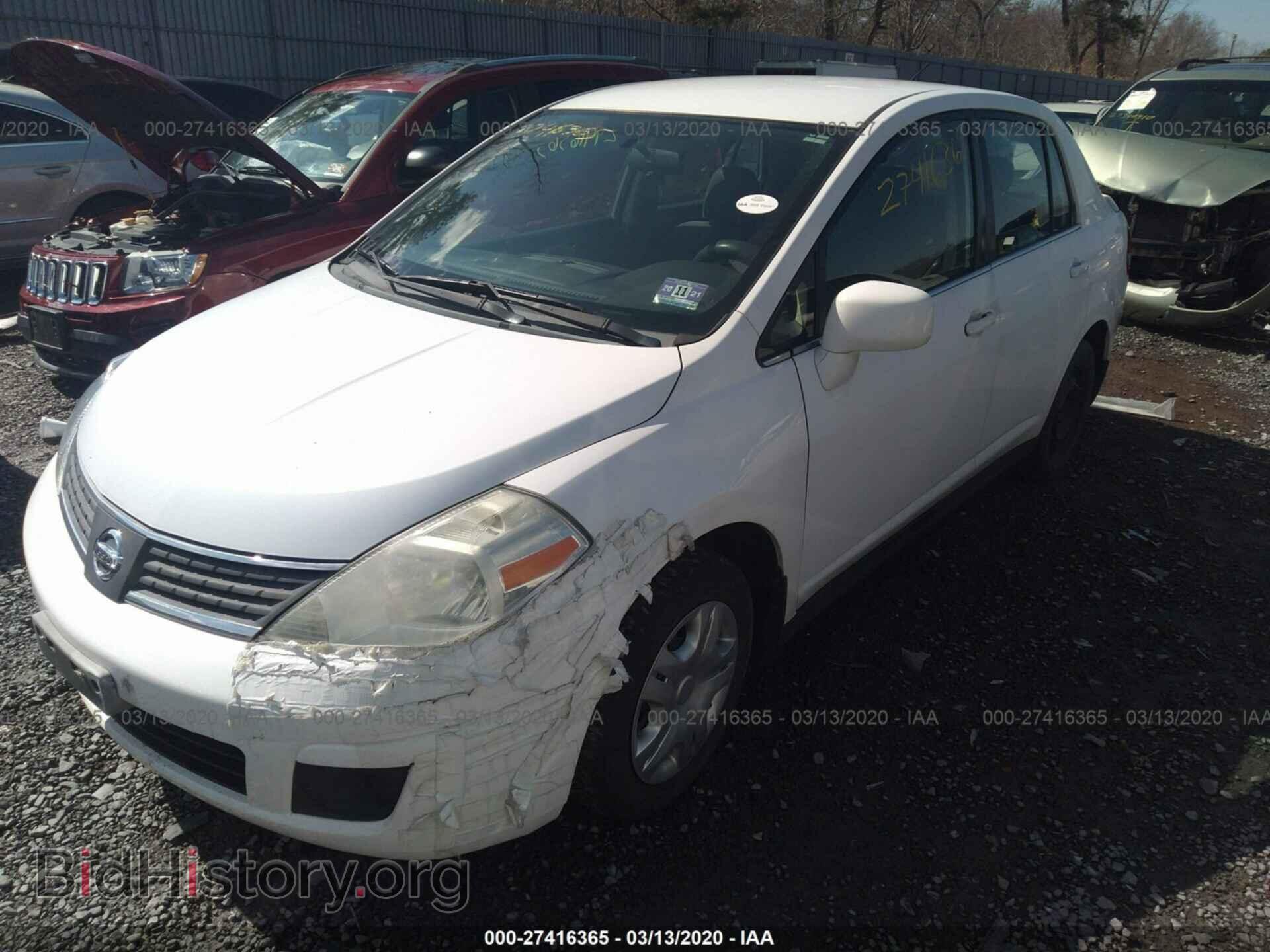 2008 NISSAN VERSA - VIN: 3N1BC11E18L455814 - Фото 2
