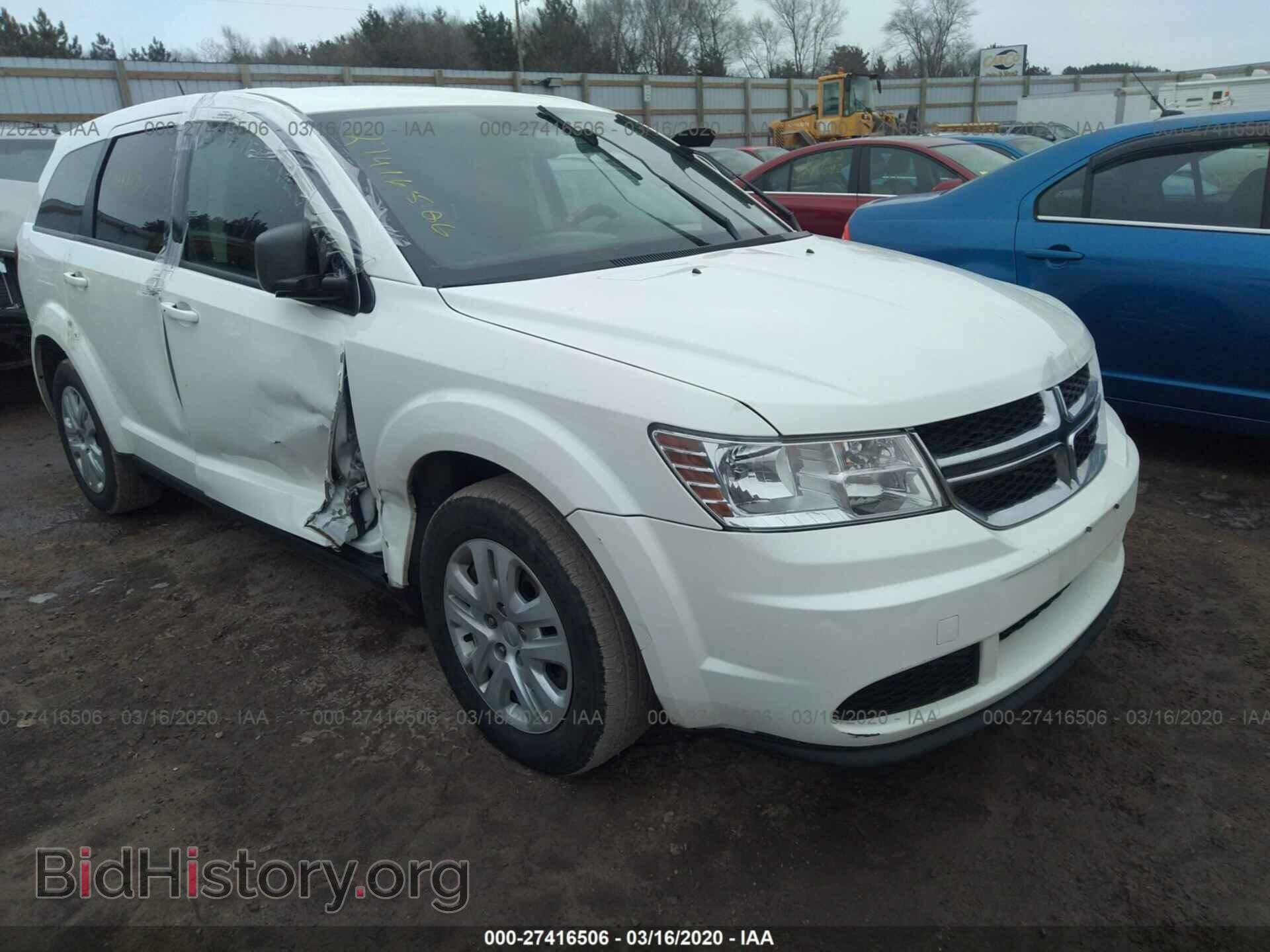 2015 DODGE JOURNEY - VIN: 3C4PDCAB0FT573383 - Фото 2