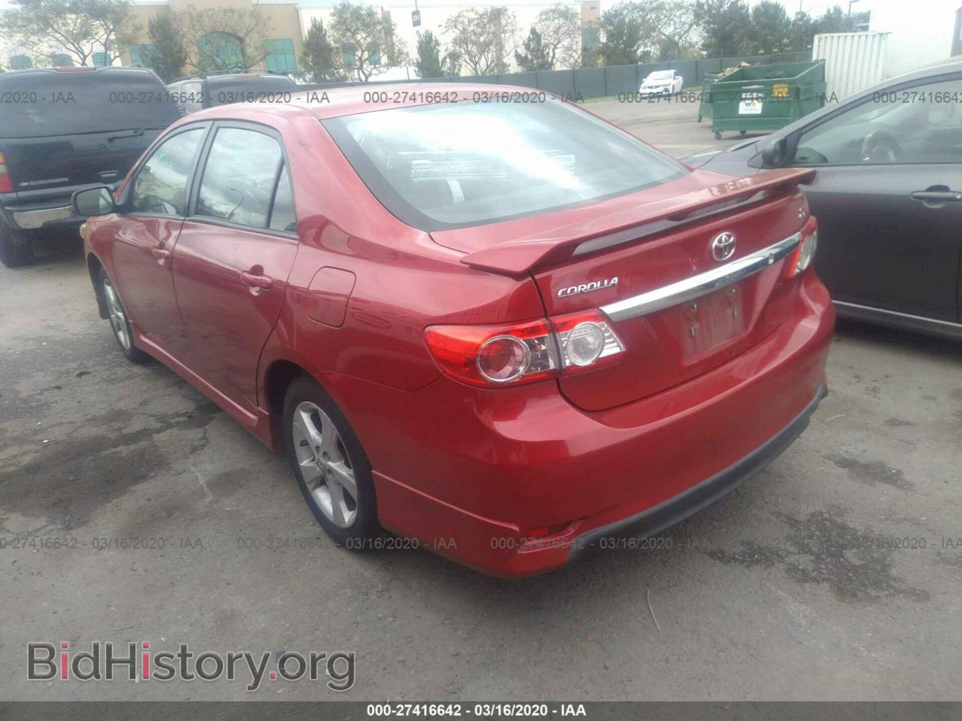 2013 TOYOTA COROLLA - VIN: 2T1BU4EE2DC099103 - Фото 3