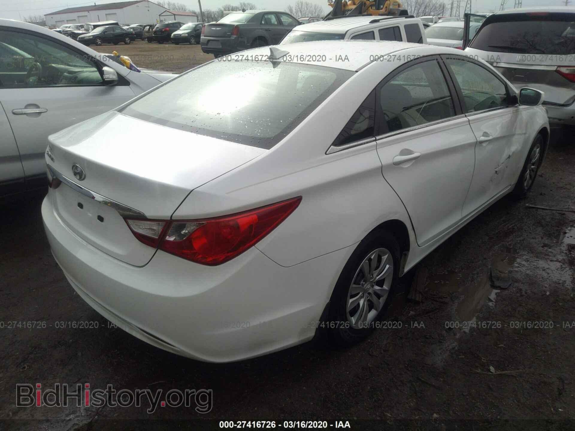 2012 HYUNDAI SONATA - VIN: 5NPEB4AC1CH498152 - Фото 4